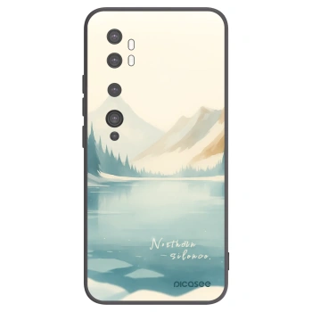 Picasee husă neagră din silicon pentru Xiaomi Mi Note 10 (Pro) - NOTHERN SILENCE