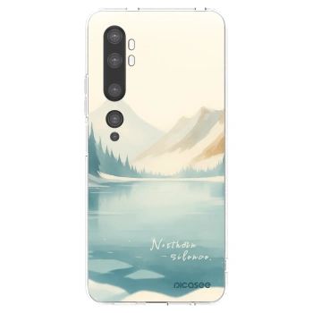 Picasee husă transparentă din silicon pentru Xiaomi Mi Note 10 (Pro) - NOTHERN SILENCE
