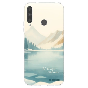 Picasee husă transparentă din silicon pentru Huawei P40 Lite E - NOTHERN SILENCE