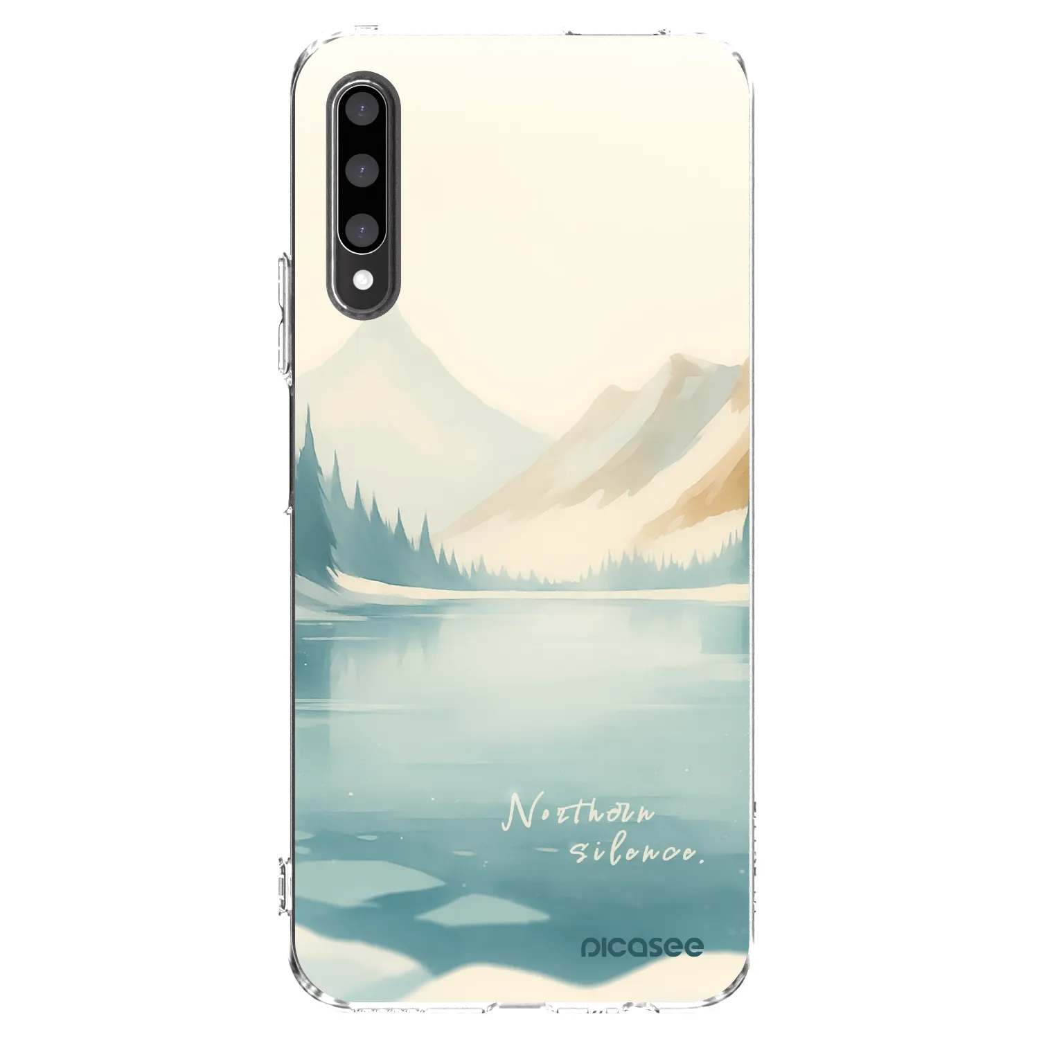 Picasee husă transparentă din silicon pentru Honor 9X Pro - NOTHERN SILENCE