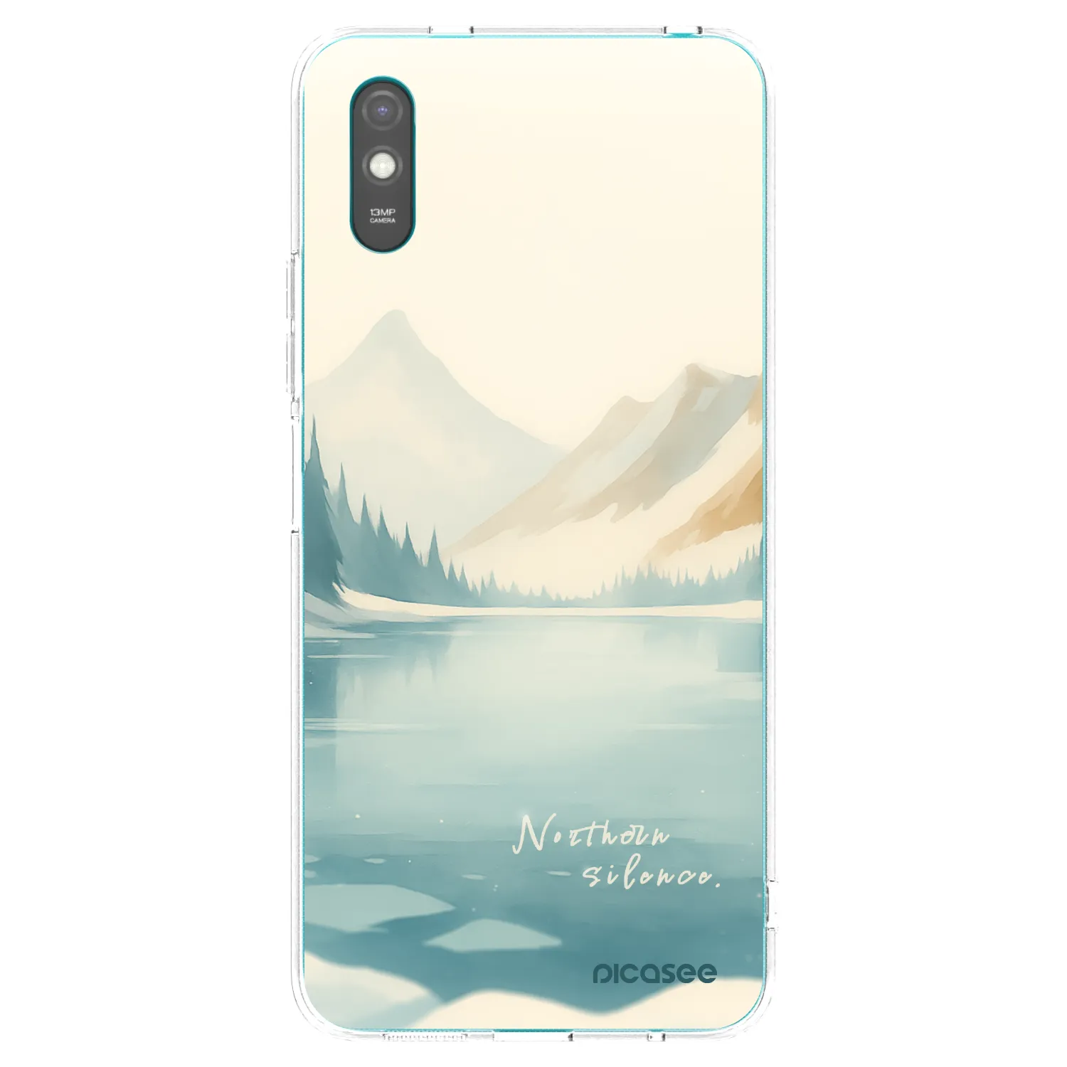 Picasee husă transparentă din silicon pentru Xiaomi Redmi 9A - NOTHERN SILENCE