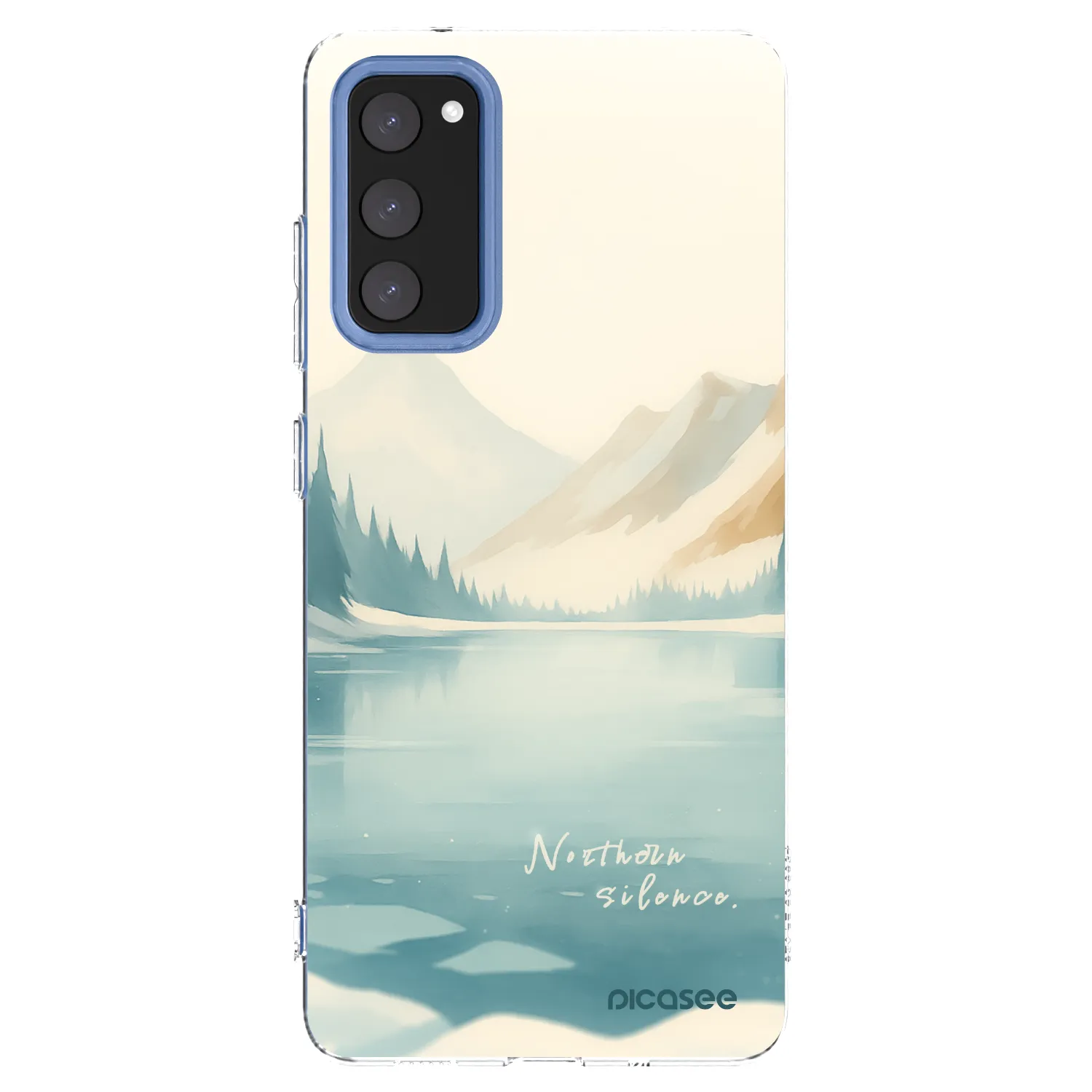 Picasee husă transparentă din silicon pentru Samsung Galaxy S20 FE - NOTHERN SILENCE
