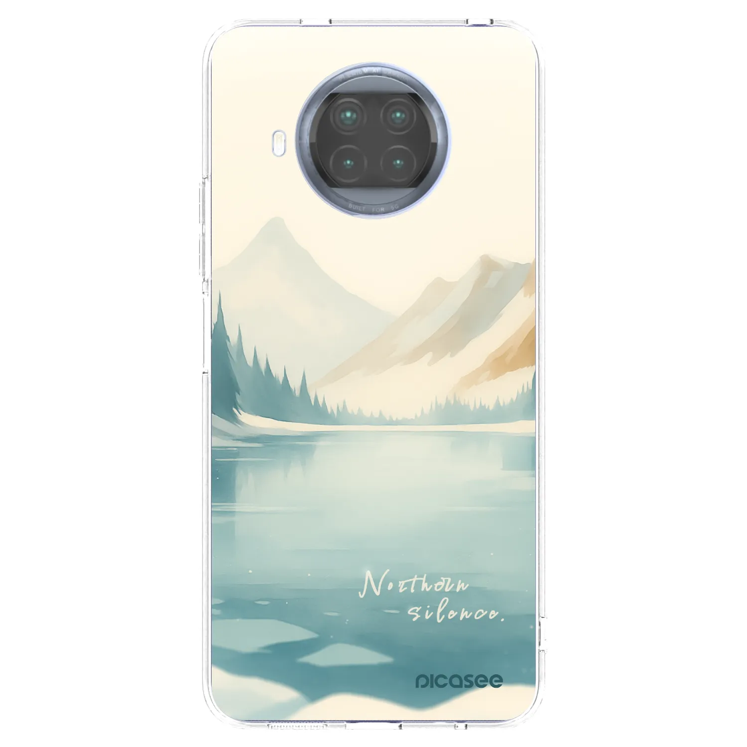 Picasee husă transparentă din silicon pentru Xiaomi Mi 10T Lite - NOTHERN SILENCE