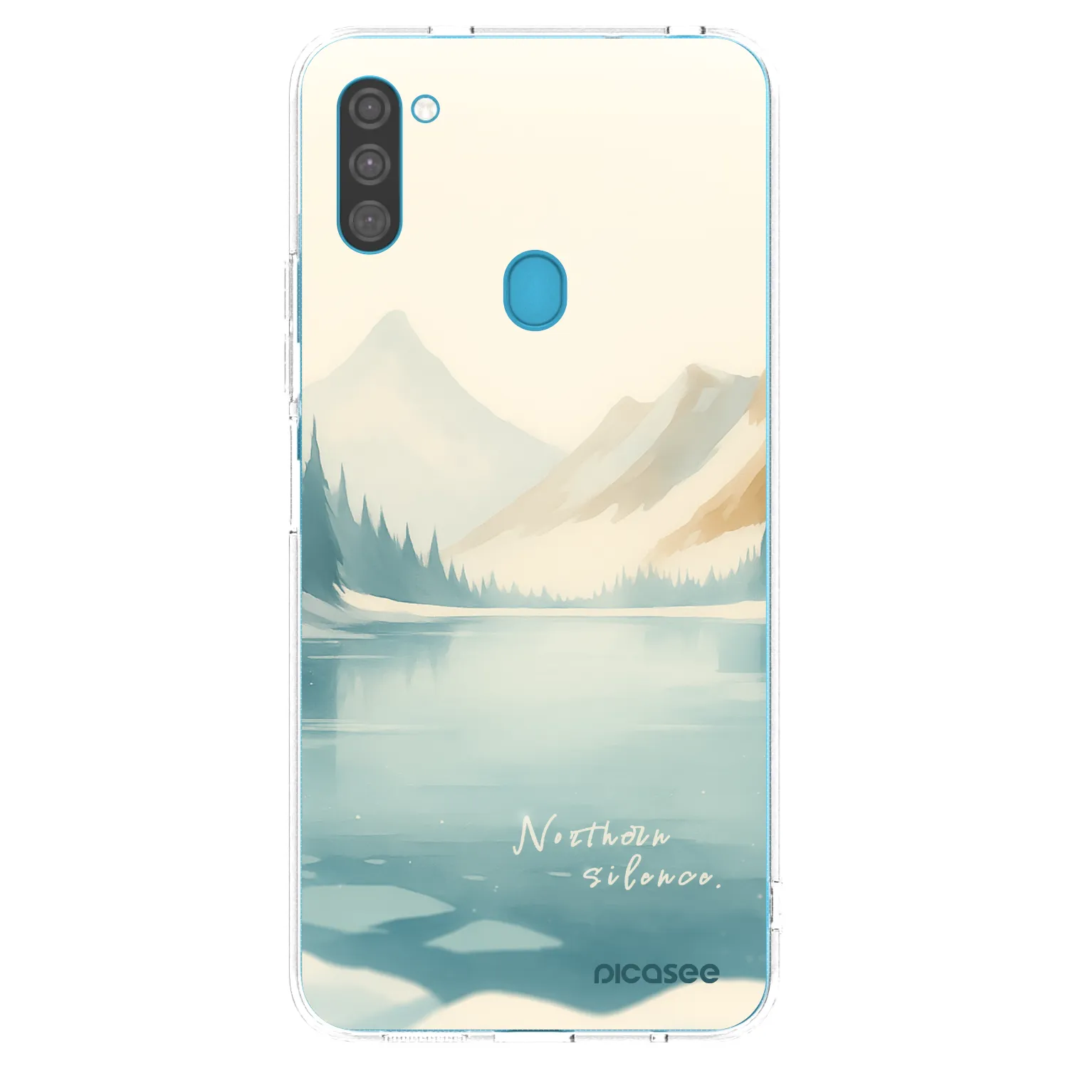 Picasee husă transparentă din silicon pentru Samsung Galaxy M11 - NOTHERN SILENCE