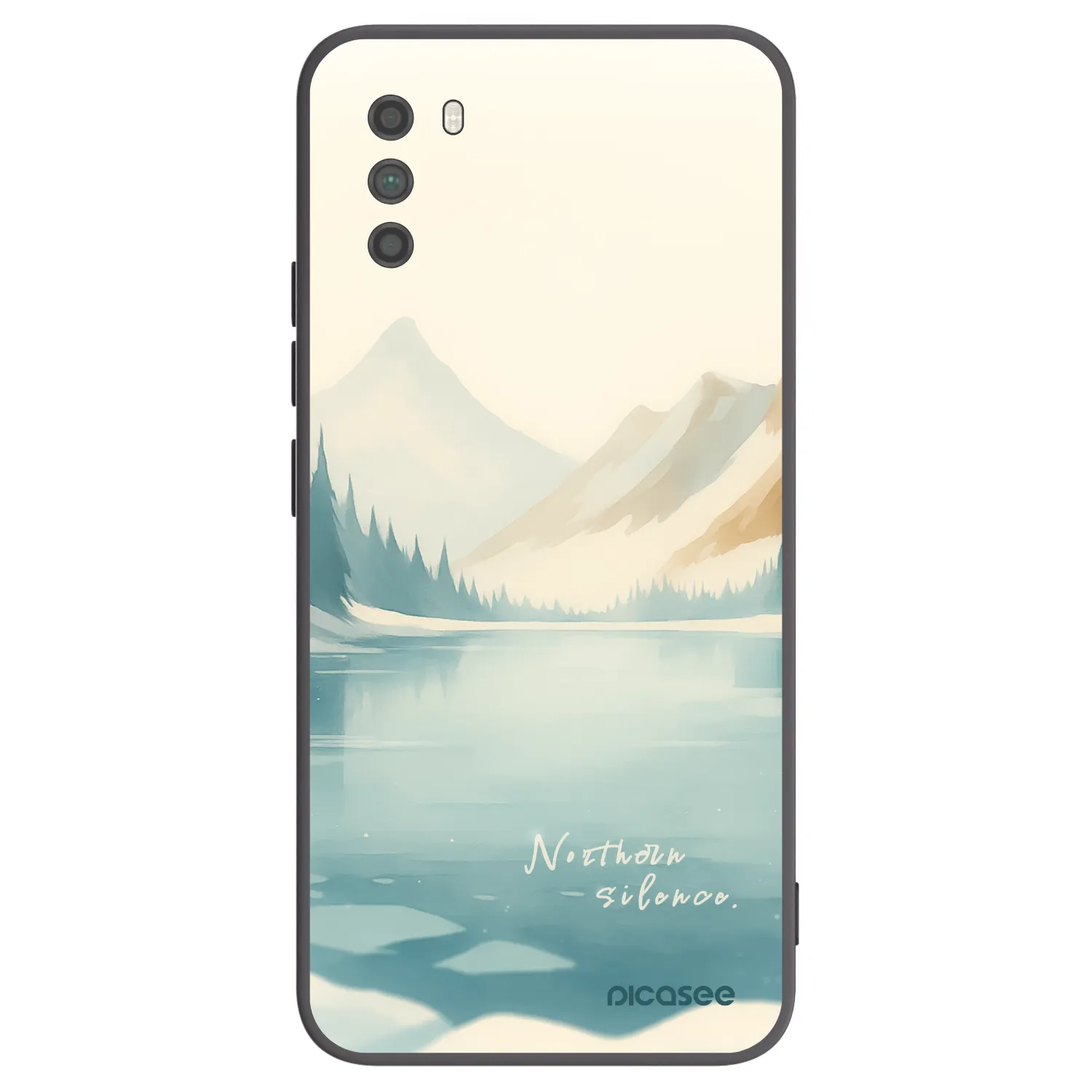 Picasee husă neagră din silicon pentru Xiaomi Poco M3 - NOTHERN SILENCE