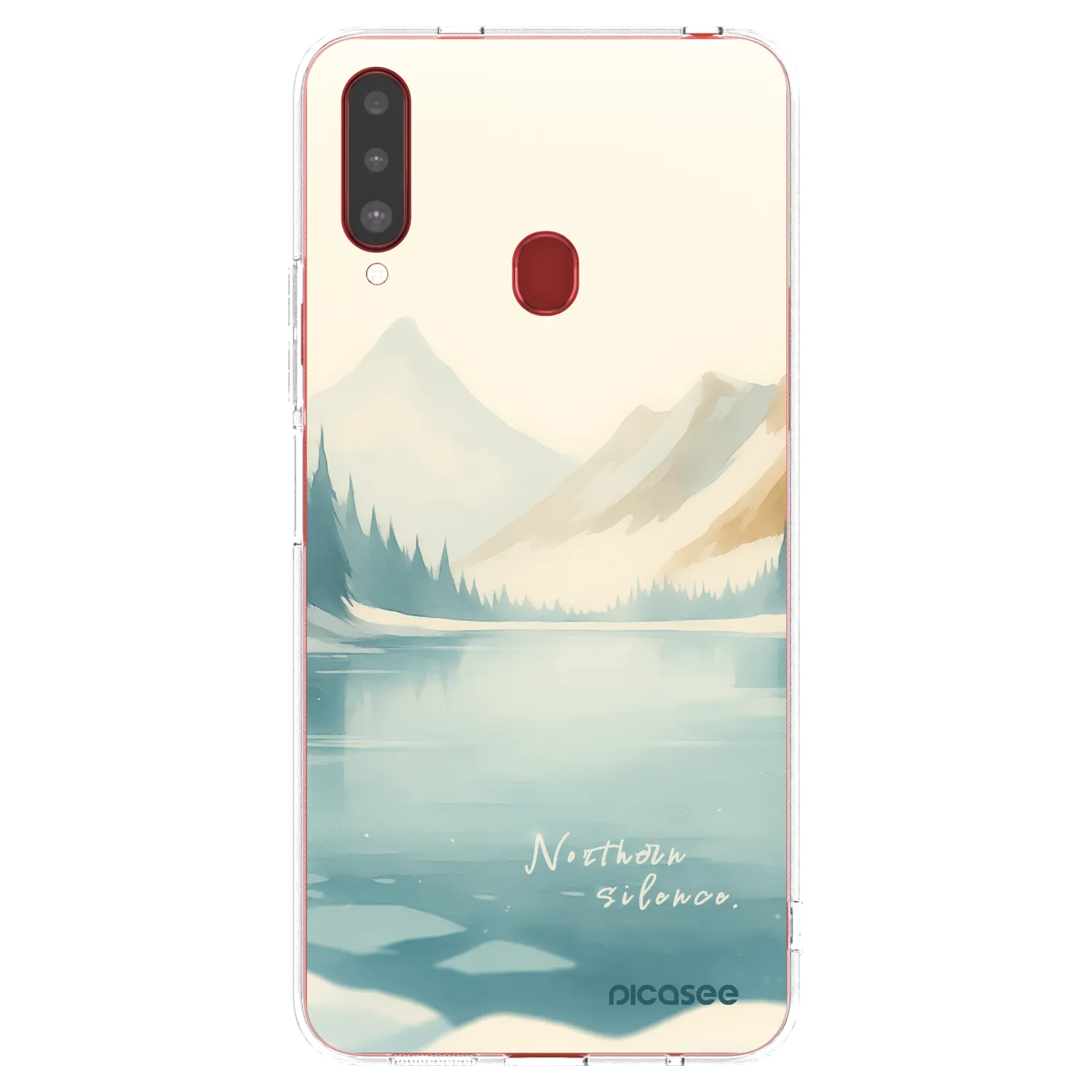 Picasee husă transparentă din silicon pentru Samsung Galaxy A20s - NOTHERN SILENCE