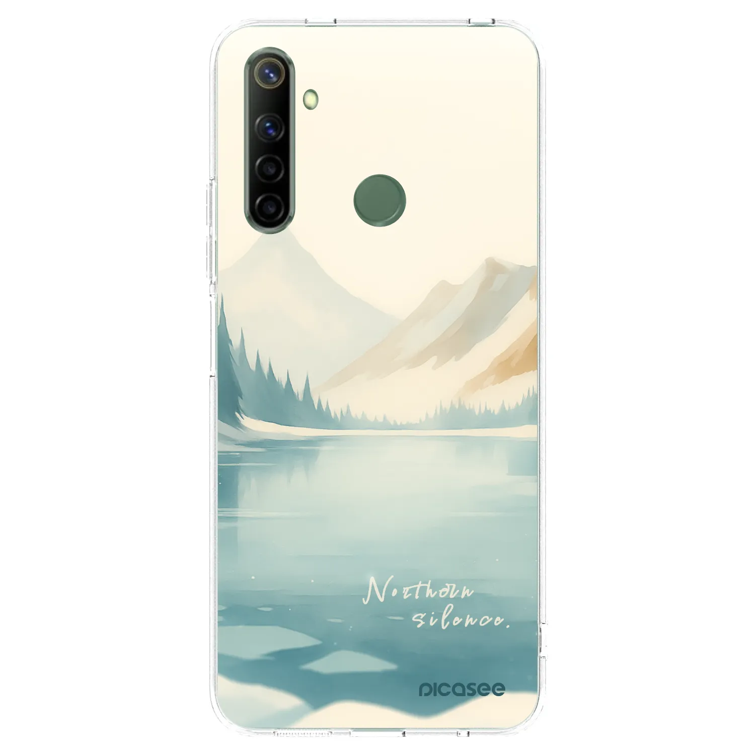 Picasee husă transparentă din silicon pentru Realme 6i - NOTHERN SILENCE