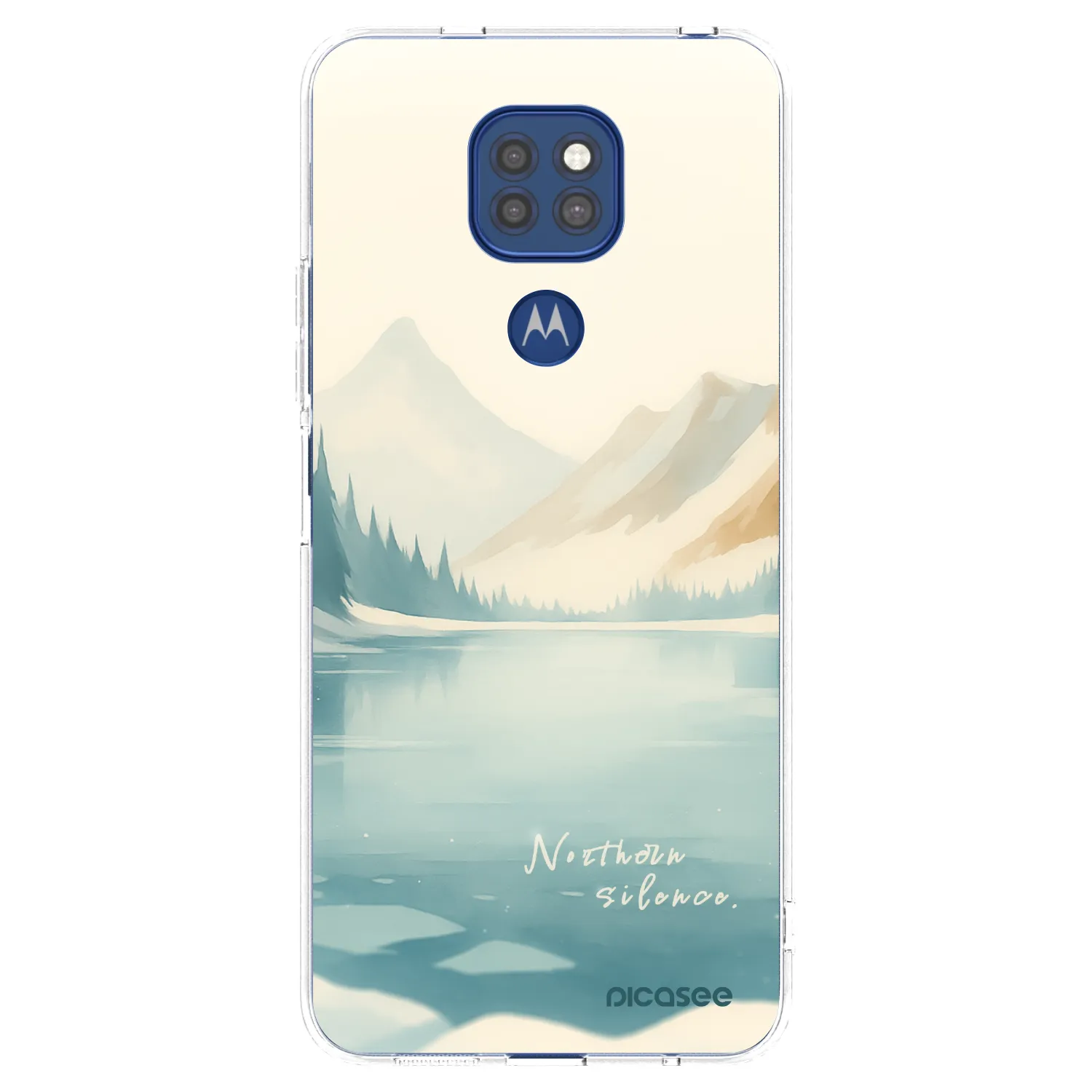 Picasee husă transparentă din silicon pentru Motorola Moto G9 Play - NOTHERN SILENCE