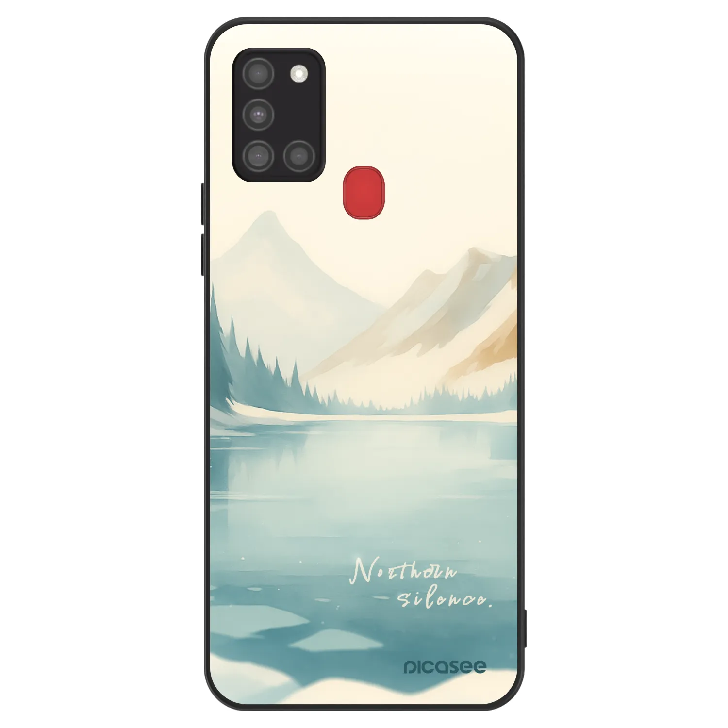 Picasee ULTIMATE CASE pentru Samsung Galaxy A21s - NOTHERN SILENCE