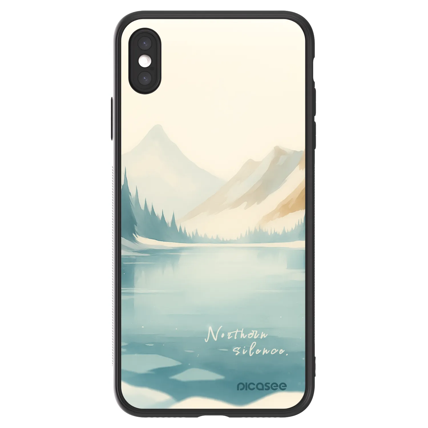 Picasee ULTIMATE CASE pentru Apple iPhone XS Max - NOTHERN SILENCE
