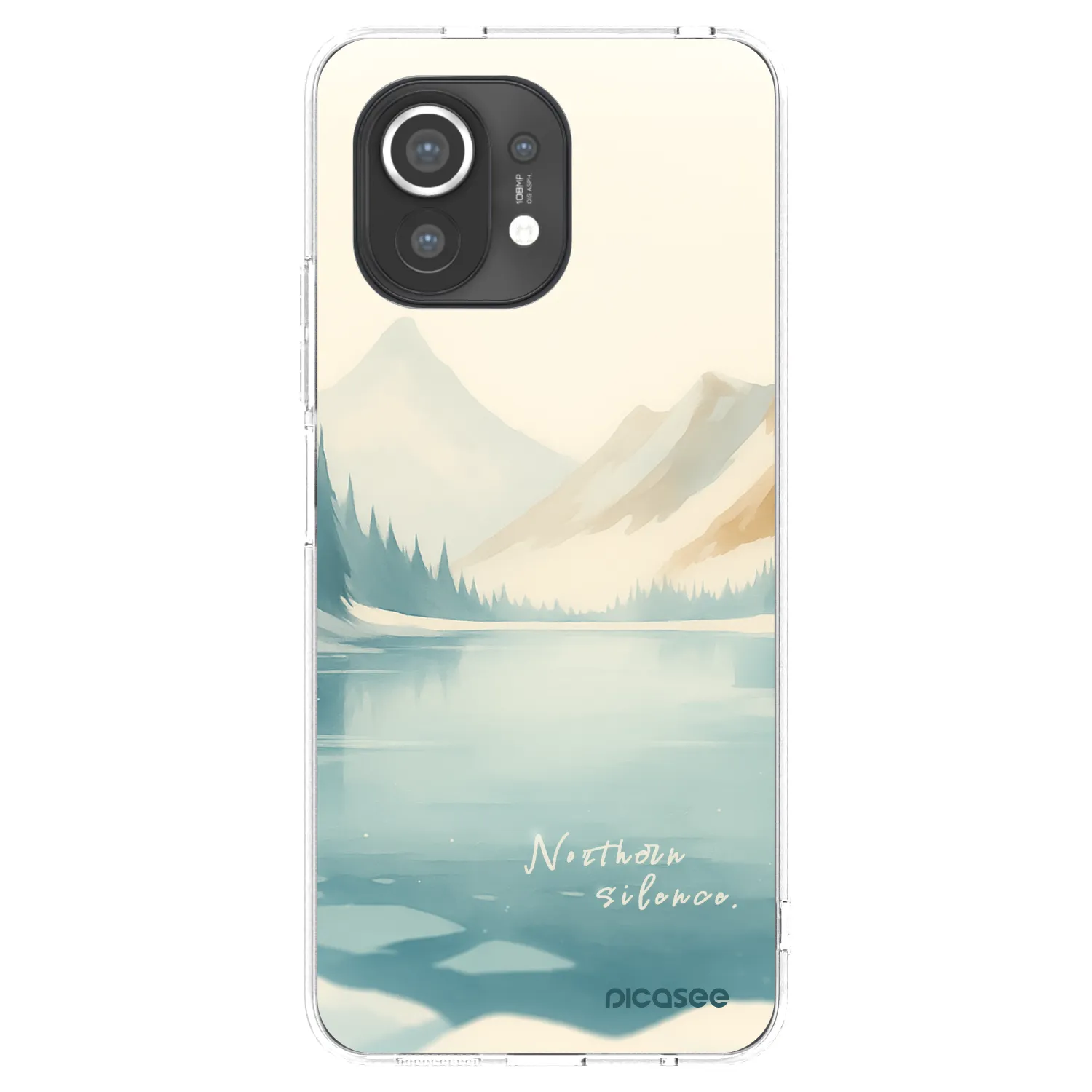 Picasee husă transparentă din silicon pentru Xiaomi Mi 11 - NOTHERN SILENCE