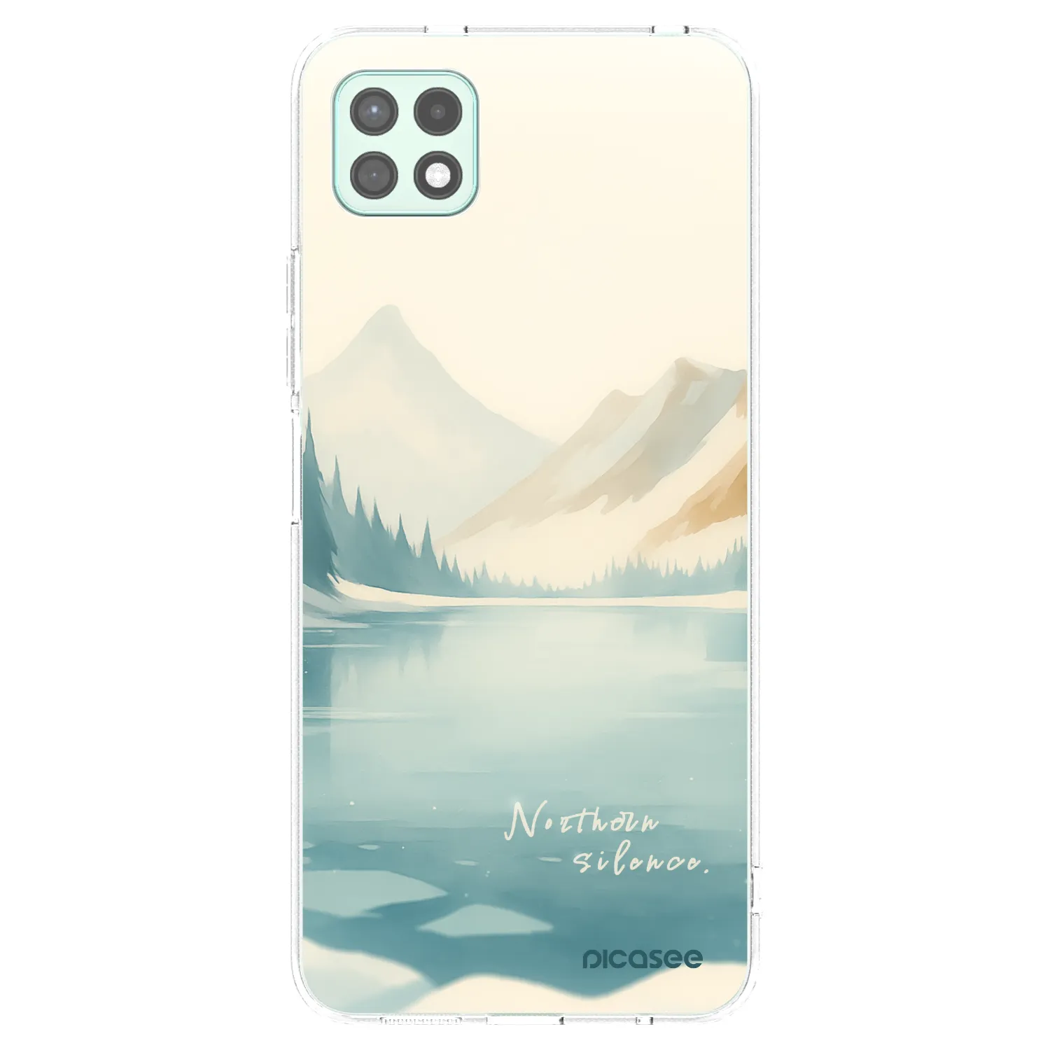 Picasee husă transparentă din silicon pentru Samsung Galaxy A22 A226B 5G - NOTHERN SILENCE