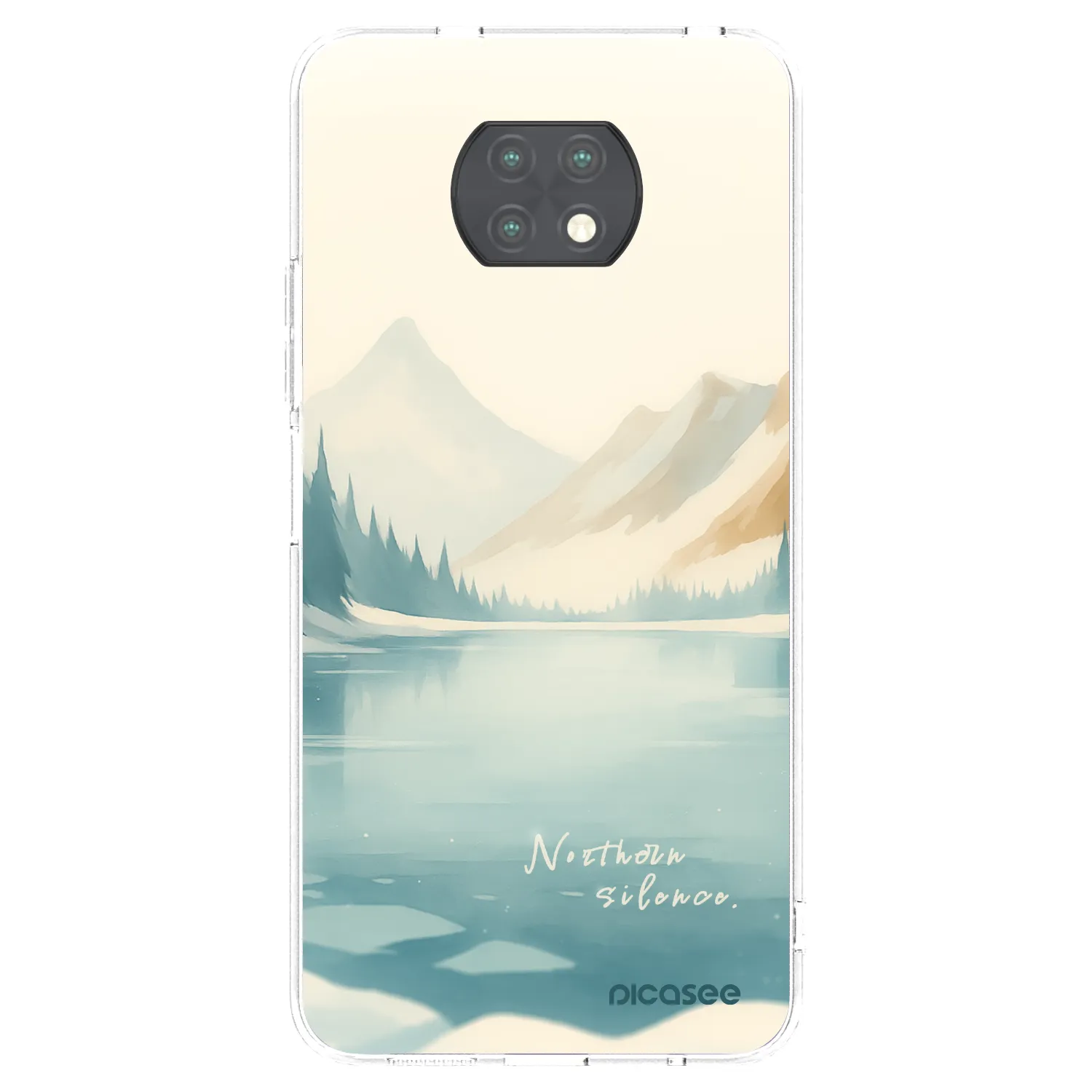 Picasee husă transparentă din silicon pentru Xiaomi Redmi Note 9T - NOTHERN SILENCE