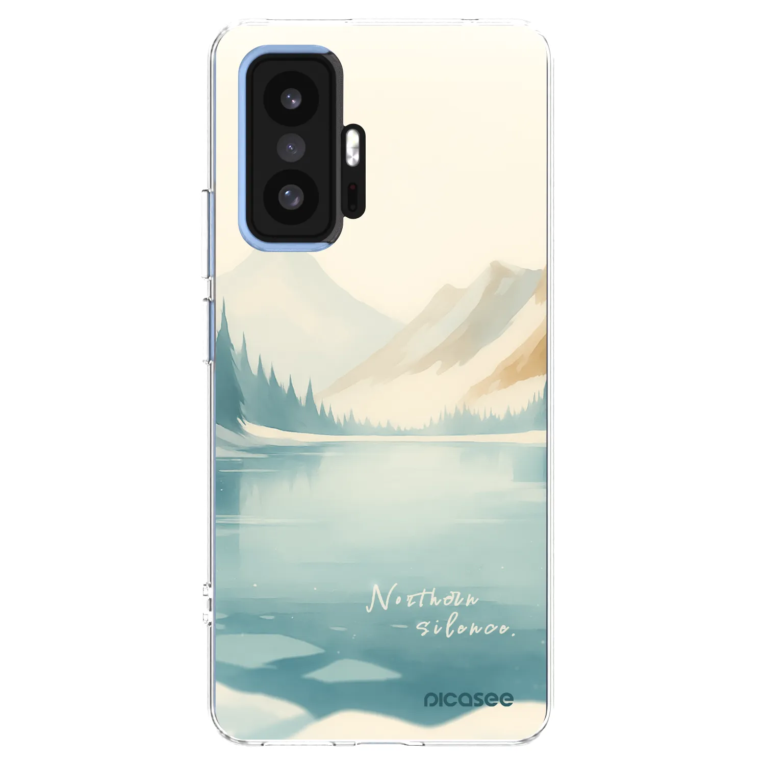 Picasee husă transparentă din silicon pentru Xiaomi 11T - NOTHERN SILENCE