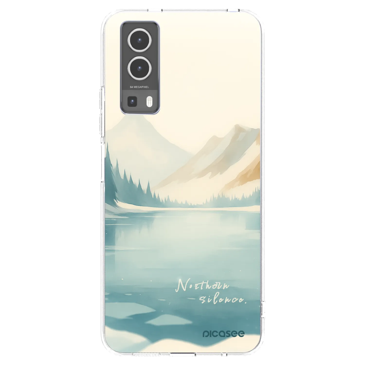Picasee husă transparentă din silicon pentru Vivo Y72 5G - NOTHERN SILENCE