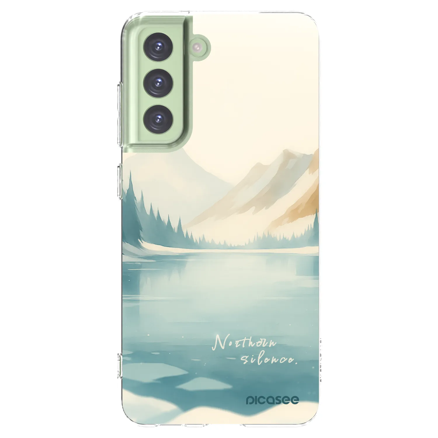 Picasee husă transparentă din silicon pentru Samsung Galaxy S21 FE 5G - NOTHERN SILENCE