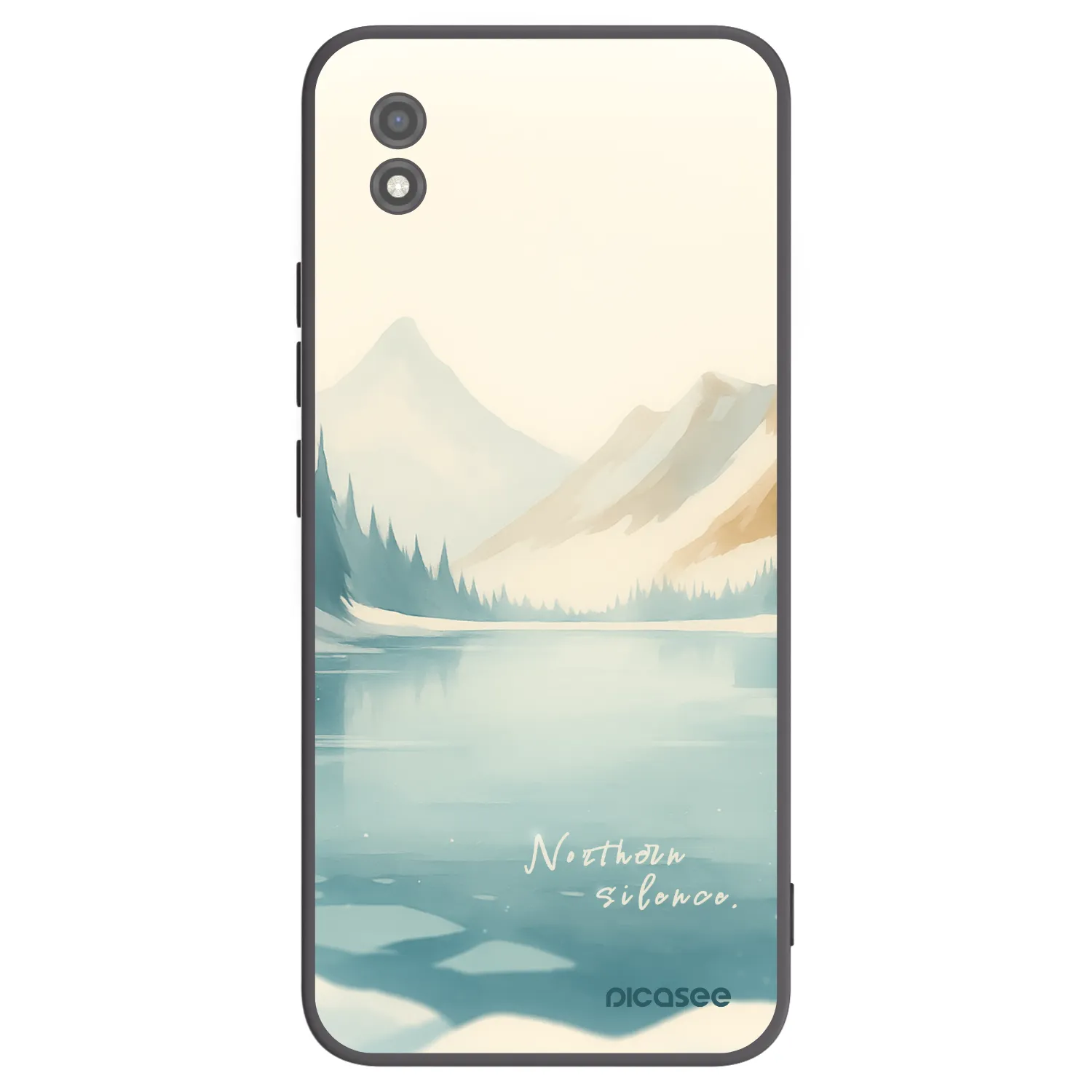 Picasee husă neagră din silicon pentru Realme C11 (2021) - NOTHERN SILENCE