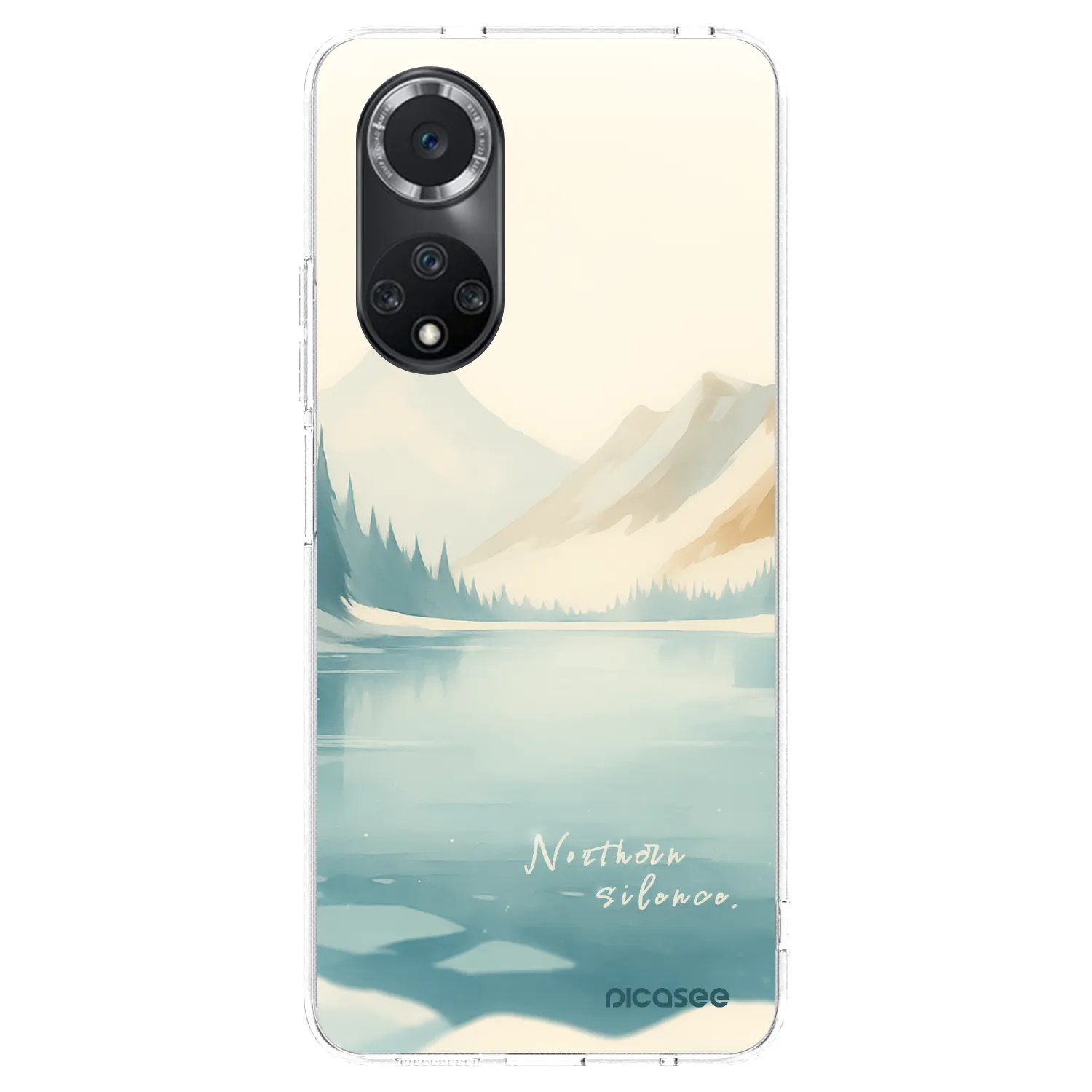 Picasee husă transparentă din silicon pentru Huawei Nova 9 SE - NOTHERN SILENCE