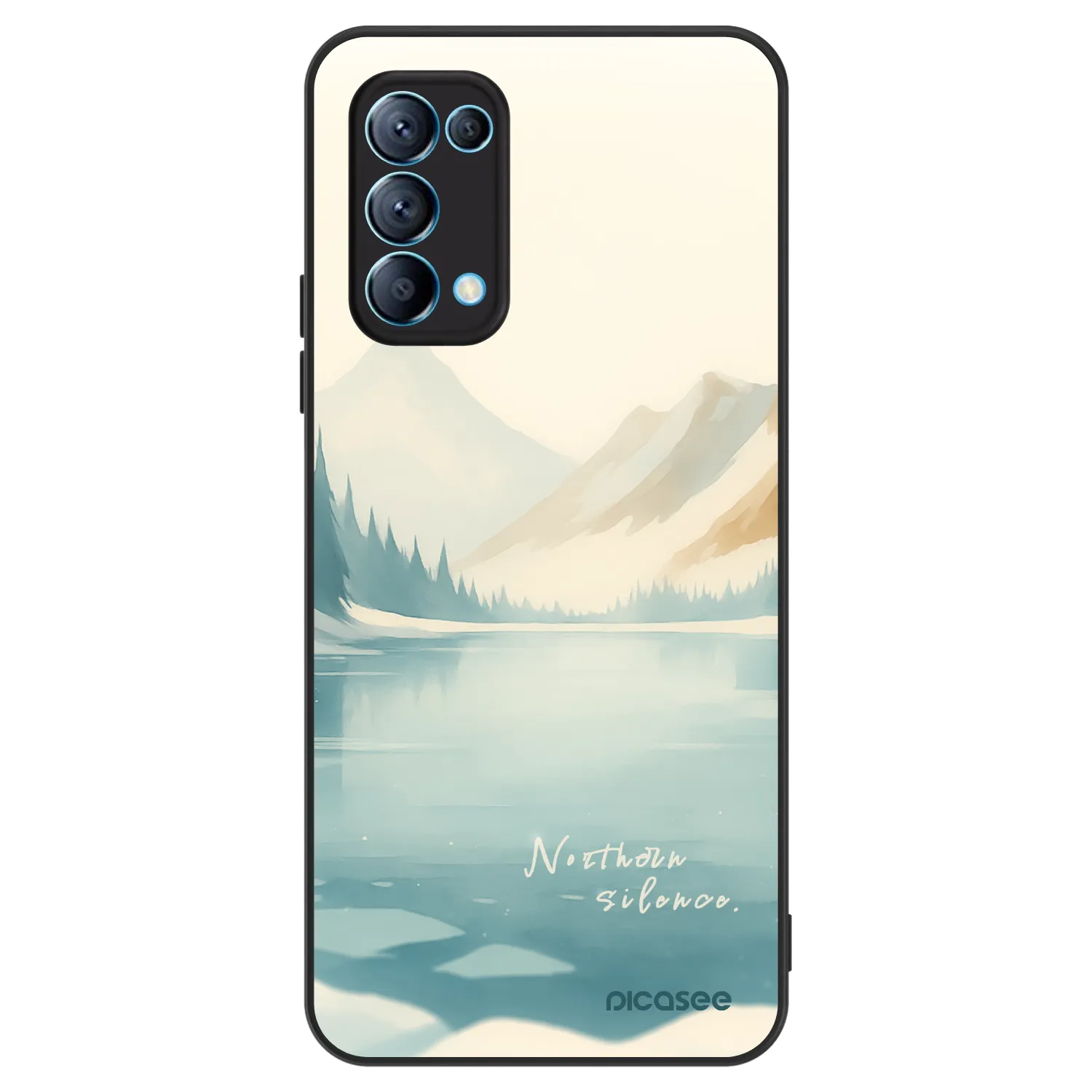 Picasee ULTIMATE CASE pentru OPPO Reno 5 5G - NOTHERN SILENCE