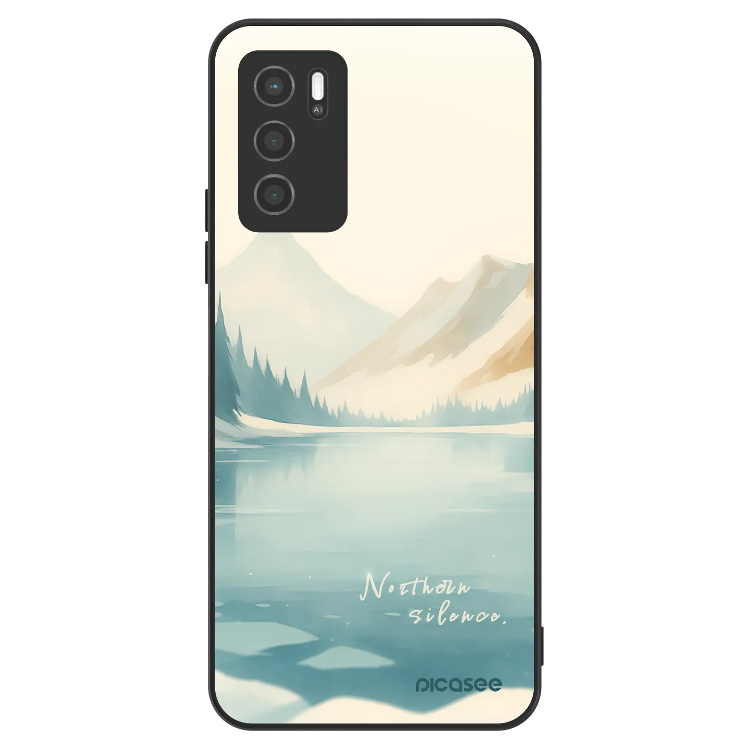 Picasee ULTIMATE CASE pentru OPPO A16s - NOTHERN SILENCE