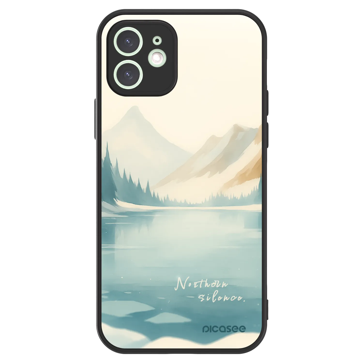 Picasee ULTIMATE CASE MagSafe pentru Apple iPhone 12 - NOTHERN SILENCE