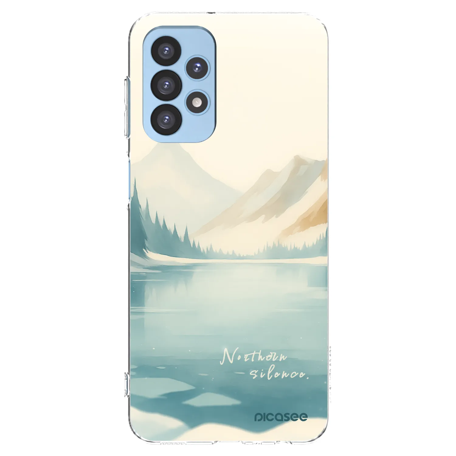 Picasee husă transparentă din silicon pentru Samsung Galaxy A23 A235F 4G - NOTHERN SILENCE
