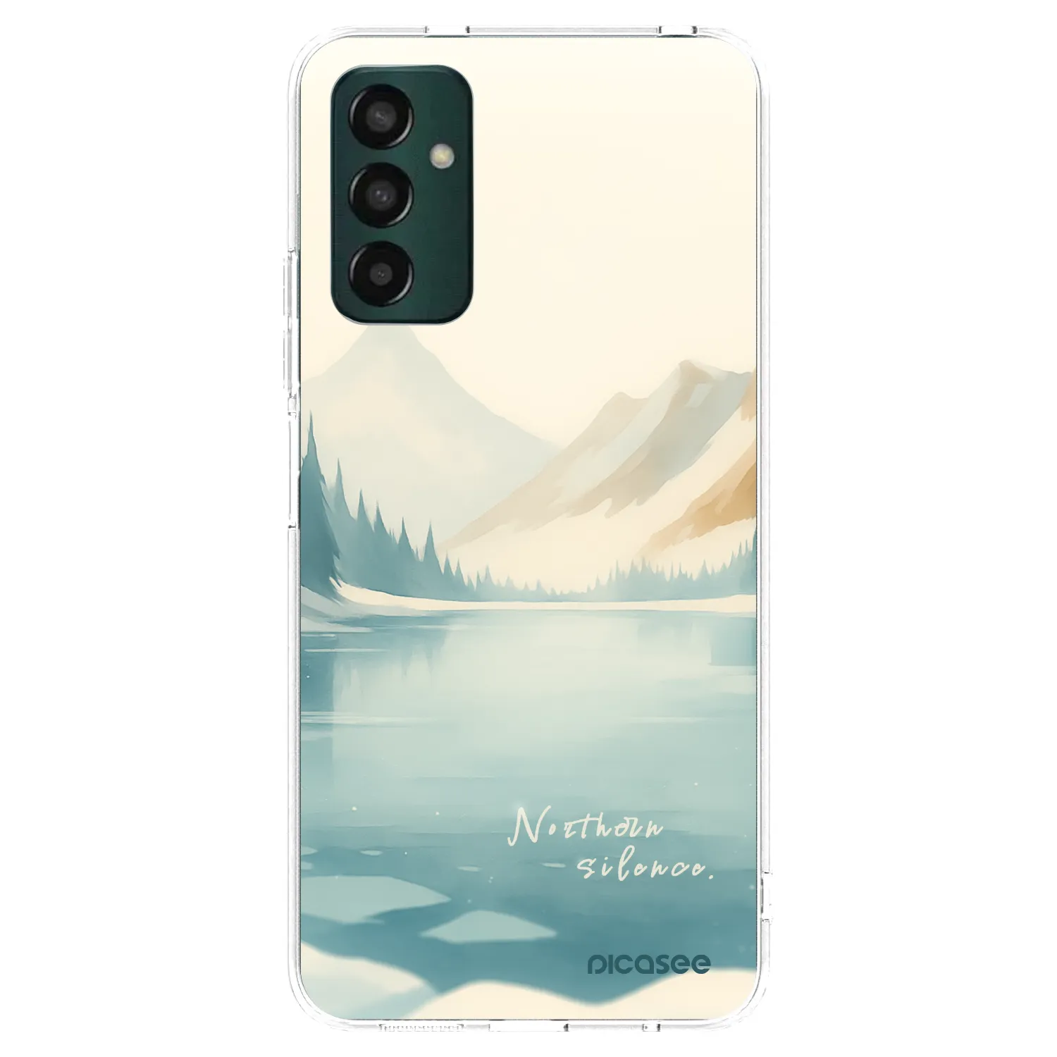 Picasee husă transparentă din silicon pentru Samsung Galaxy M23 5G - NOTHERN SILENCE