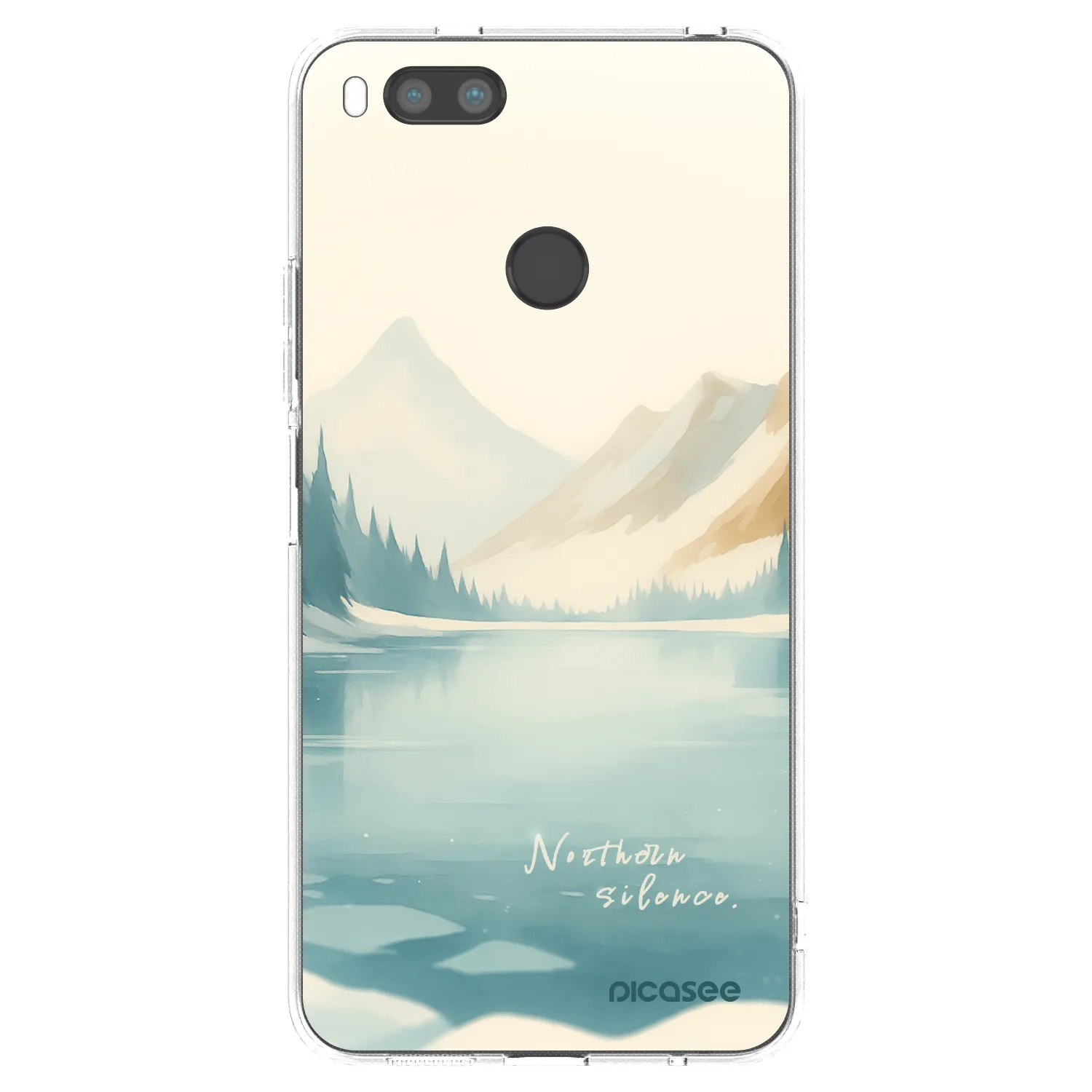 Picasee husă transparentă din silicon pentru Xiaomi Redmi A1 - NOTHERN SILENCE