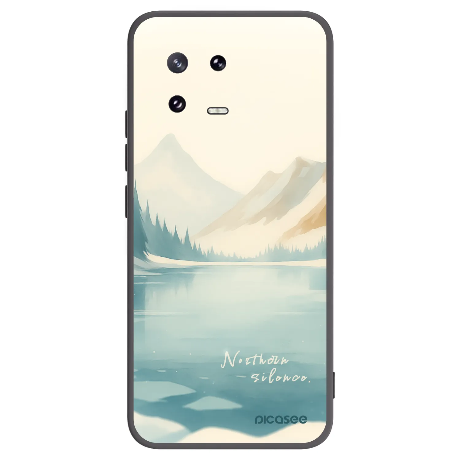 Picasee husă neagră din silicon pentru Xiaomi 13 Pro - NOTHERN SILENCE