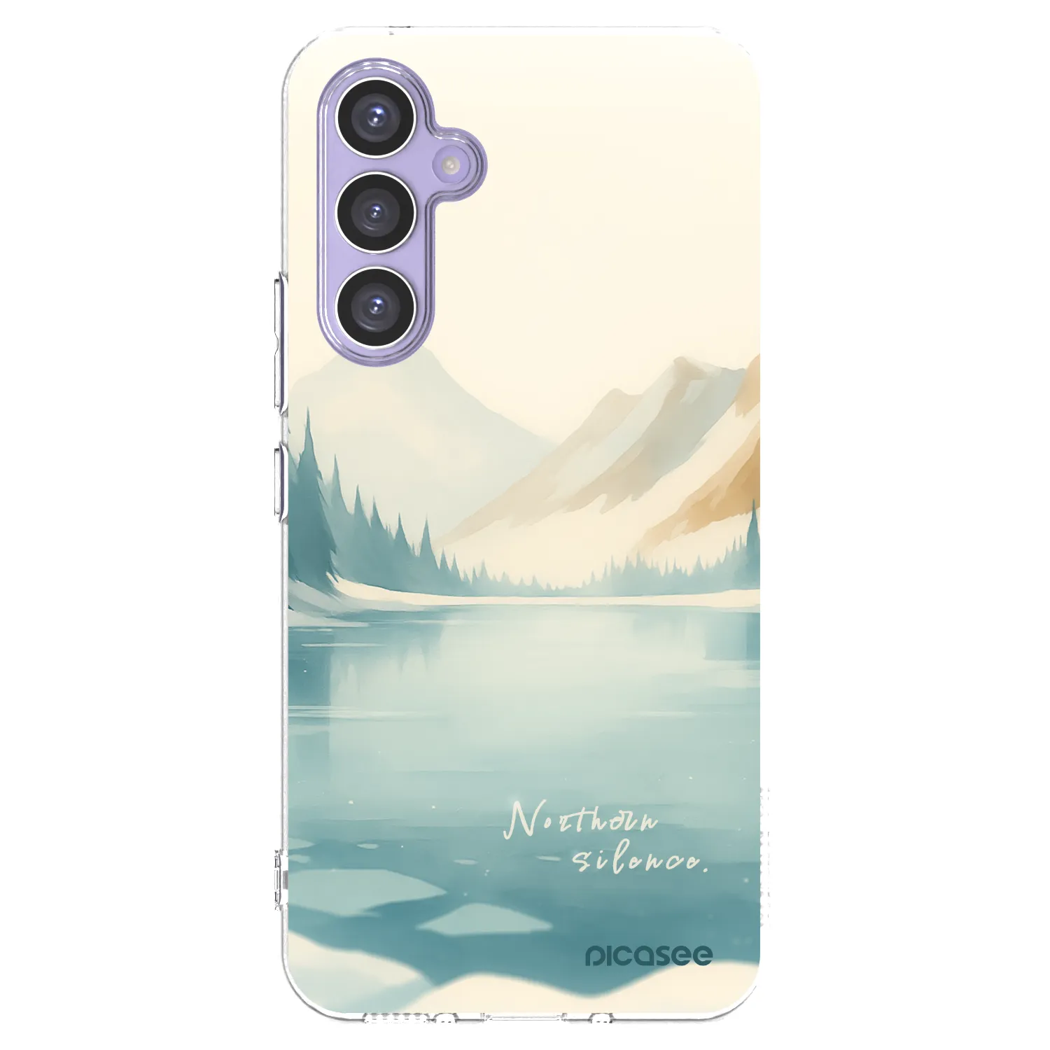 Picasee husă transparentă din silicon pentru Samsung Galaxy A54 5G A546B - NOTHERN SILENCE