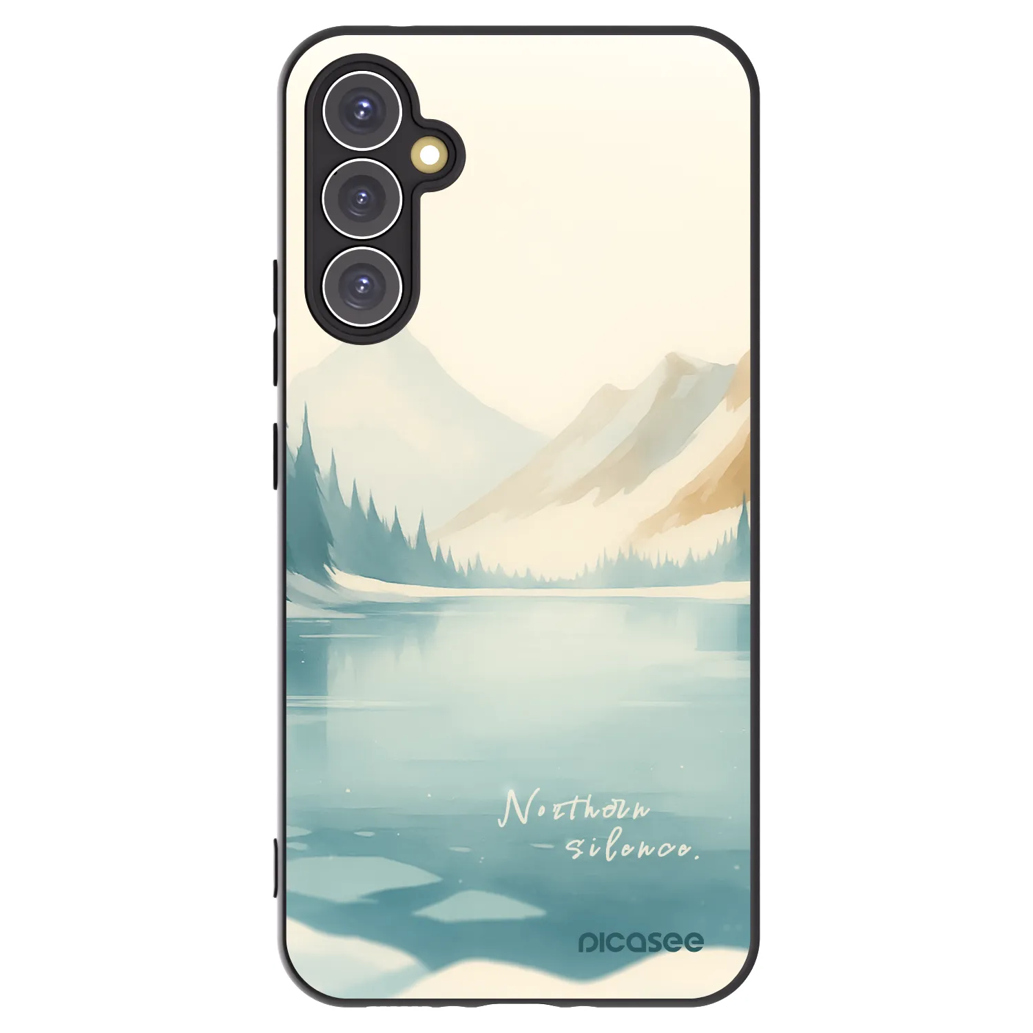 Picasee husă neagră din silicon pentru Samsung Galaxy A34 5G A346B - NOTHERN SILENCE
