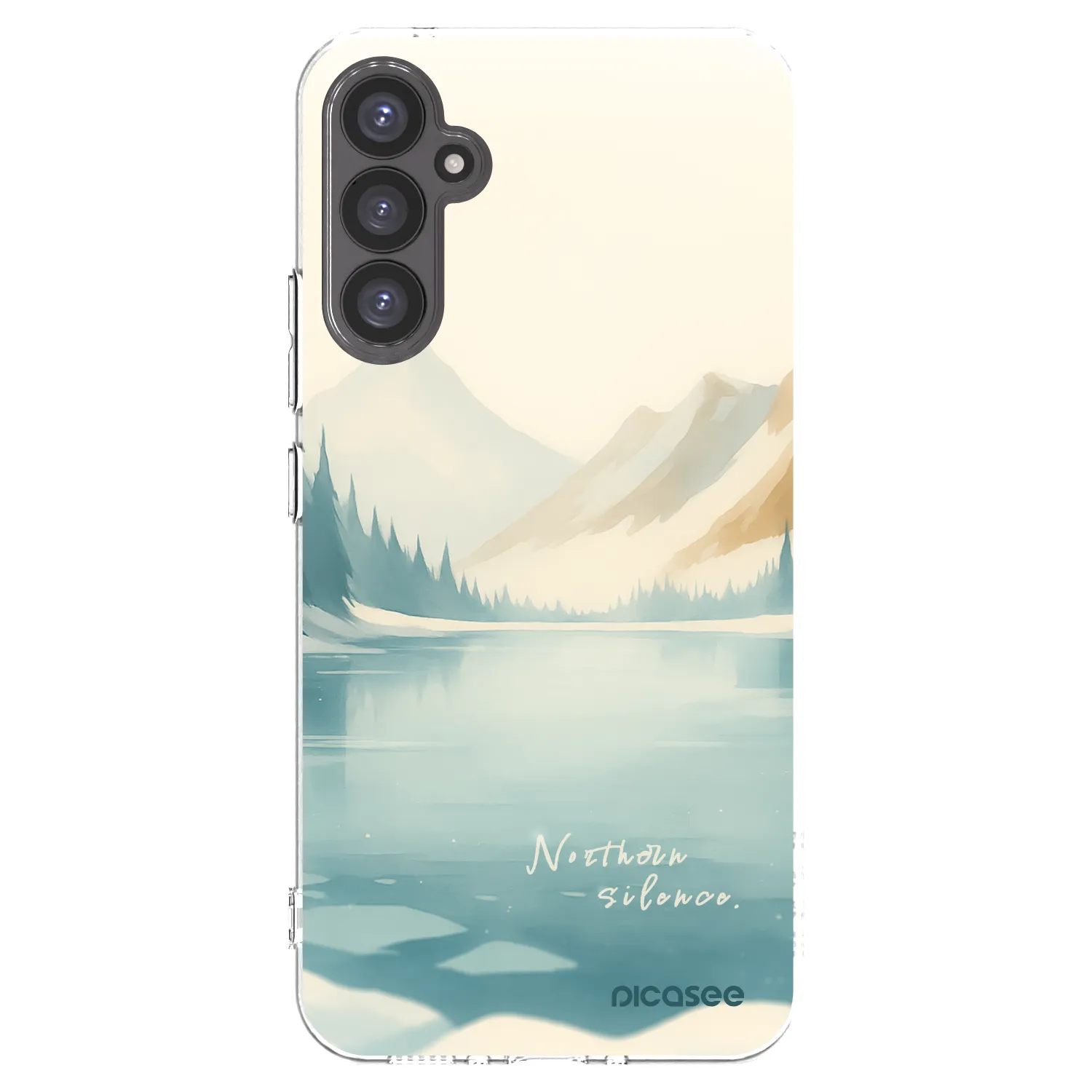 Picasee husă transparentă din silicon pentru Samsung Galaxy A34 5G A346B - NOTHERN SILENCE