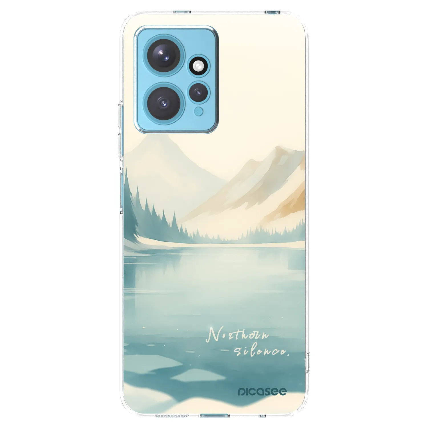 Picasee husă transparentă din silicon pentru Xiaomi Redmi Note 12 4G - NOTHERN SILENCE