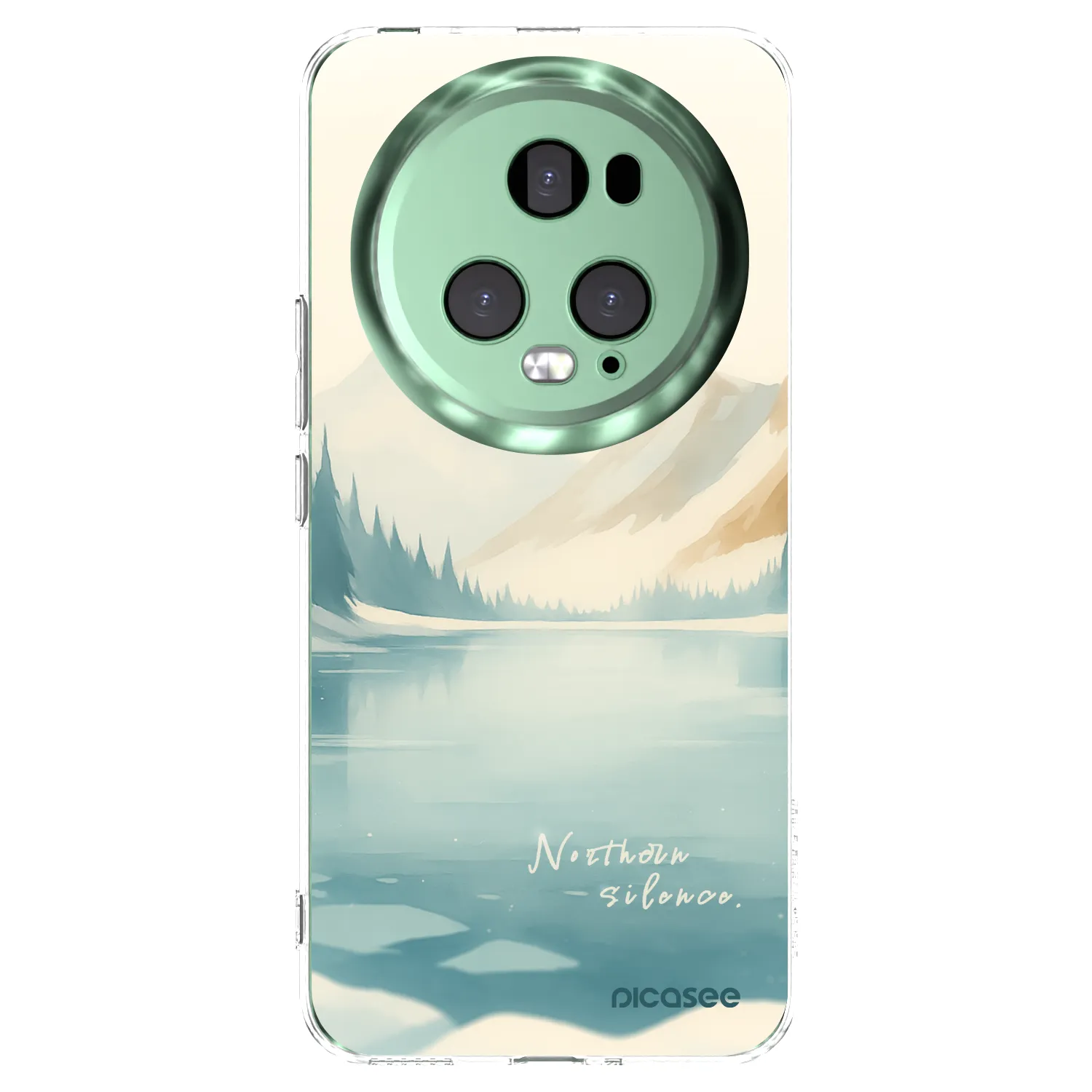 Picasee husă transparentă din silicon pentru Honor Magic5 Pro - NOTHERN SILENCE