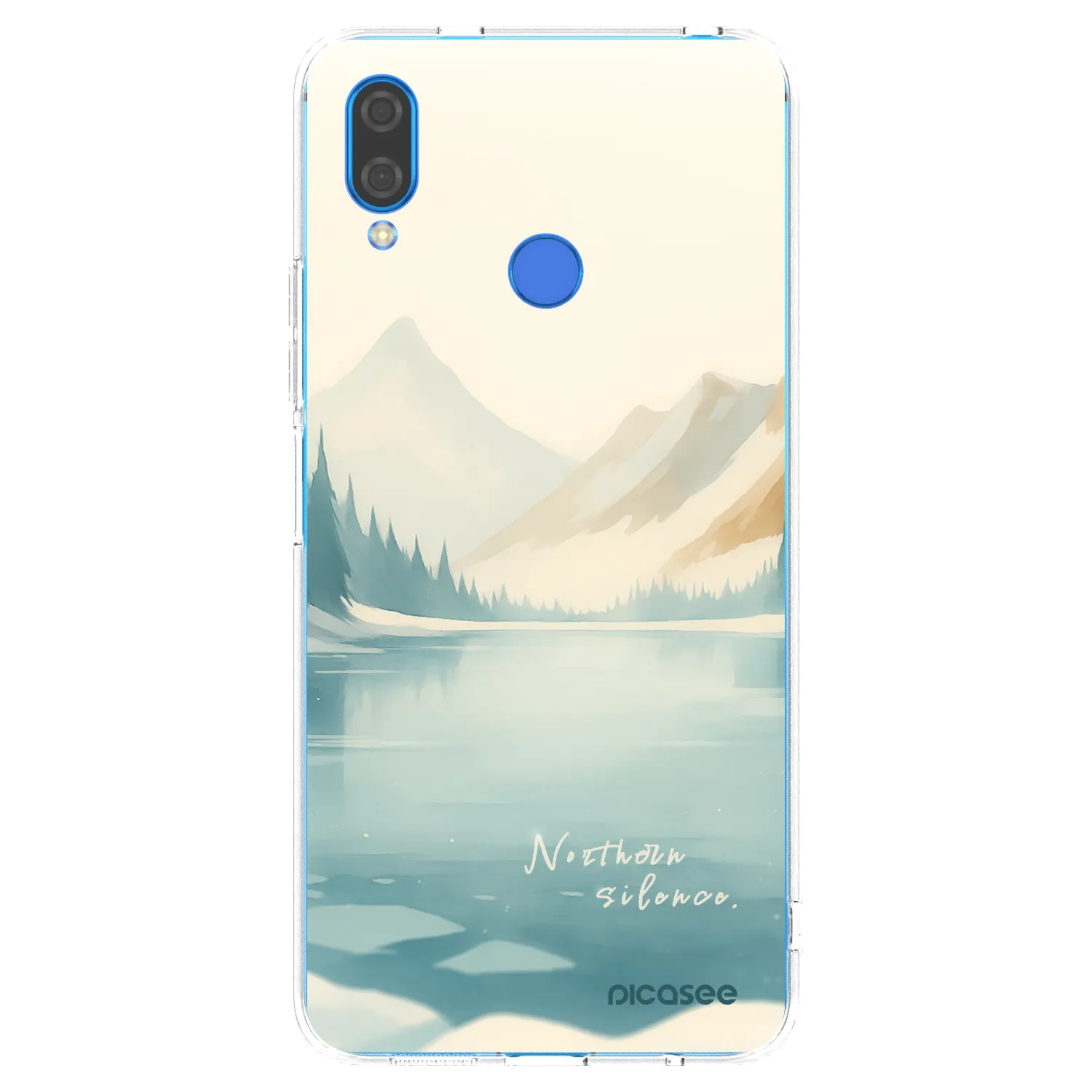 Picasee husă transparentă din silicon pentru Huawei Nova 3 - NOTHERN SILENCE
