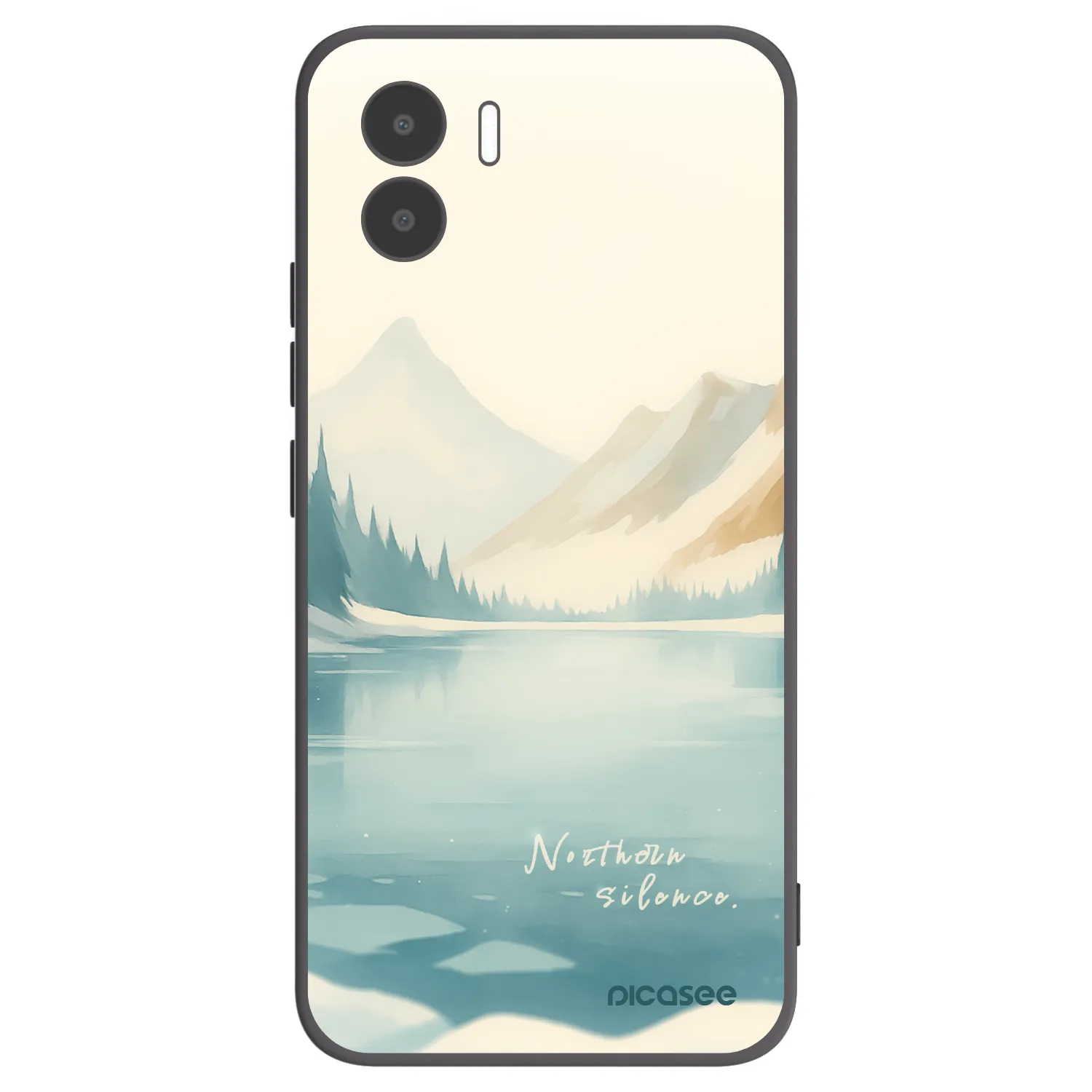 Picasee husă neagră din silicon pentru Xiaomi Redmi A2 - NOTHERN SILENCE