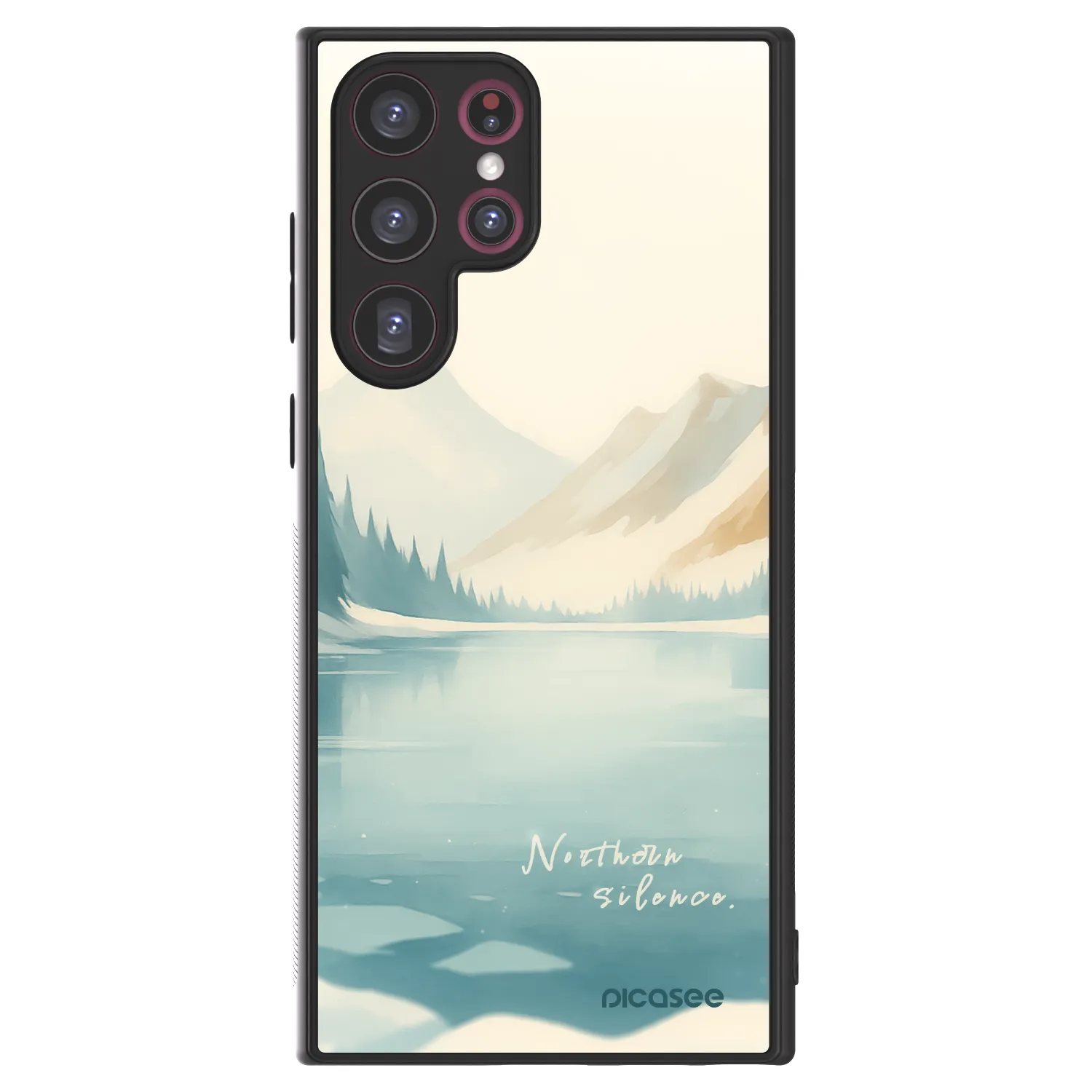 Picasee ULTIMATE CASE PowerShare pentru Samsung Galaxy S22 Ultra 5G - NOTHERN SILENCE