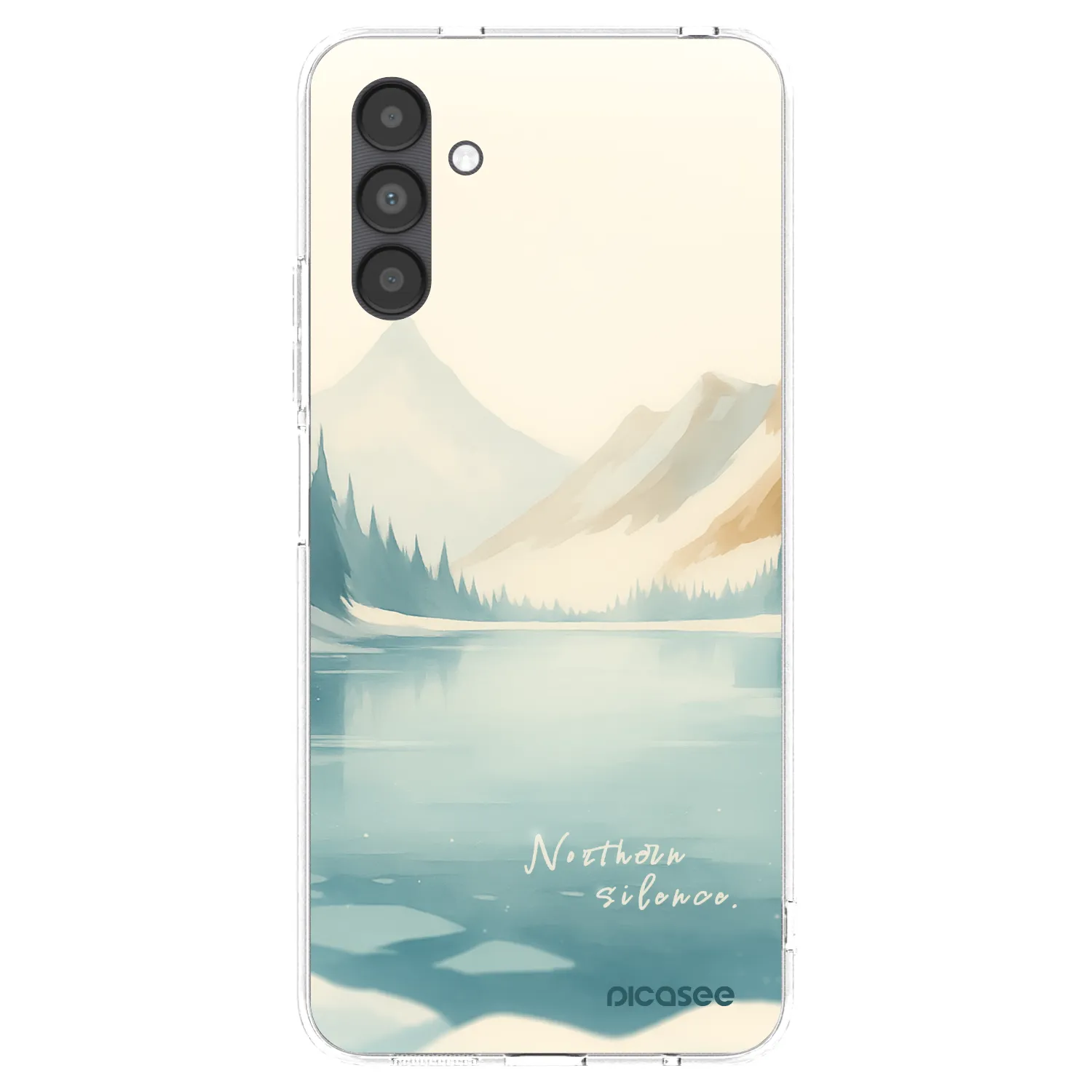 Picasee husă transparentă din silicon pentru Samsung Galaxy A04s A047F - NOTHERN SILENCE