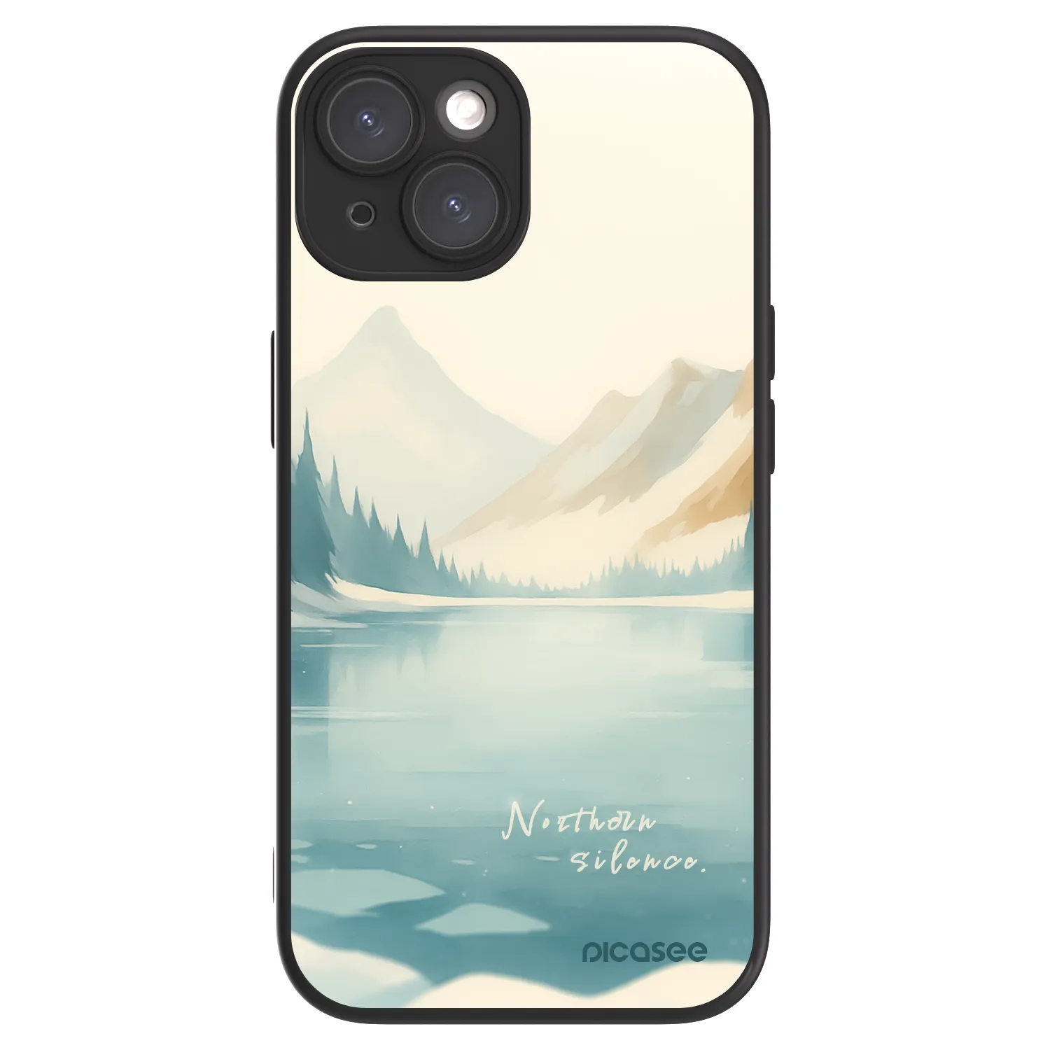 Picasee ULTIMATE CASE MagSafe pentru Apple iPhone 15 - NOTHERN SILENCE