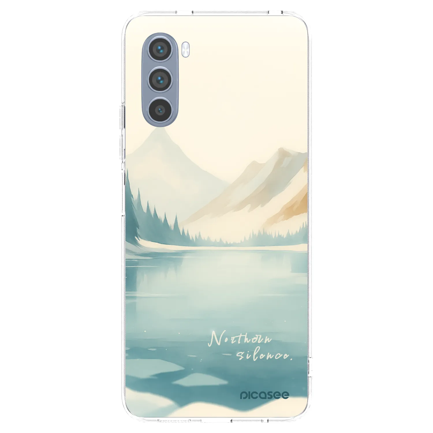 Picasee husă transparentă din silicon pentru Motorola Moto G62 - NOTHERN SILENCE