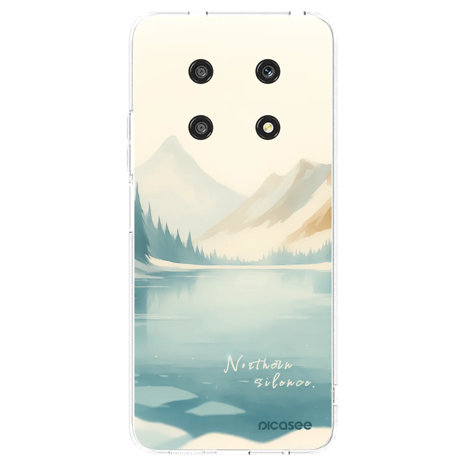 Picasee husă transparentă din silicon pentru Honor Magic4 Lite 5G - NOTHERN SILENCE