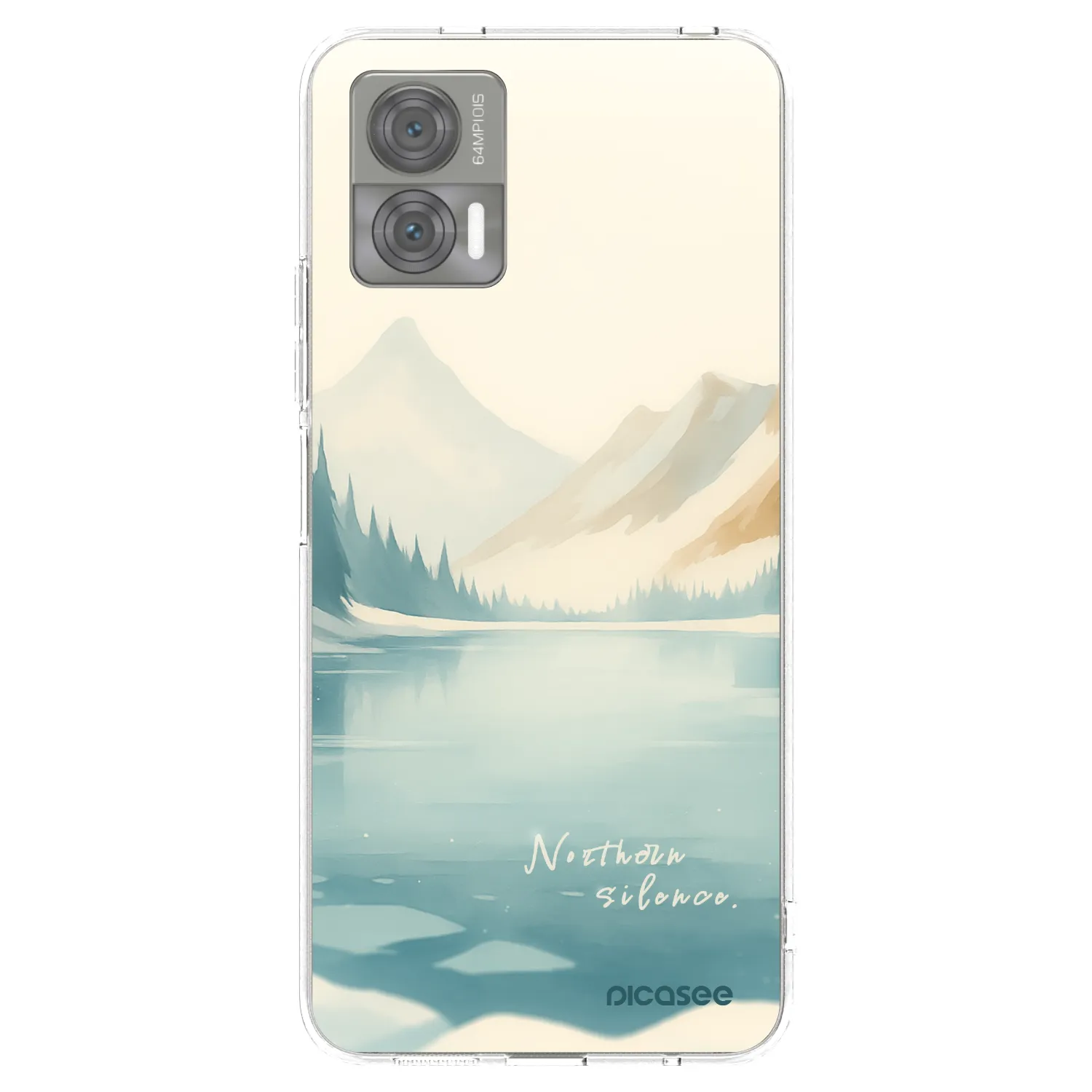 Picasee husă transparentă din silicon pentru Motorola Edge 30 Neo - NOTHERN SILENCE