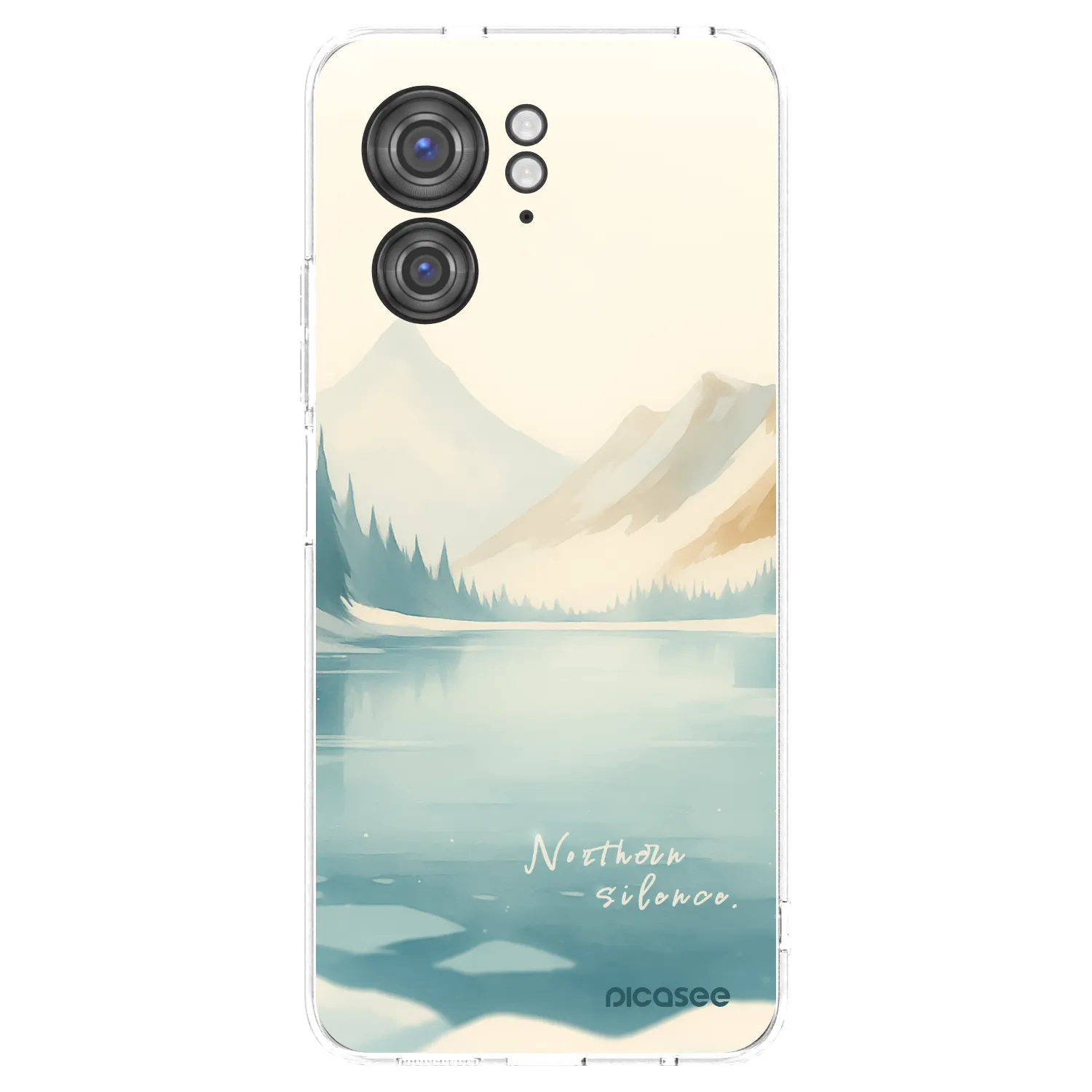 Picasee husă transparentă din silicon pentru Motorola Edge 40 - NOTHERN SILENCE