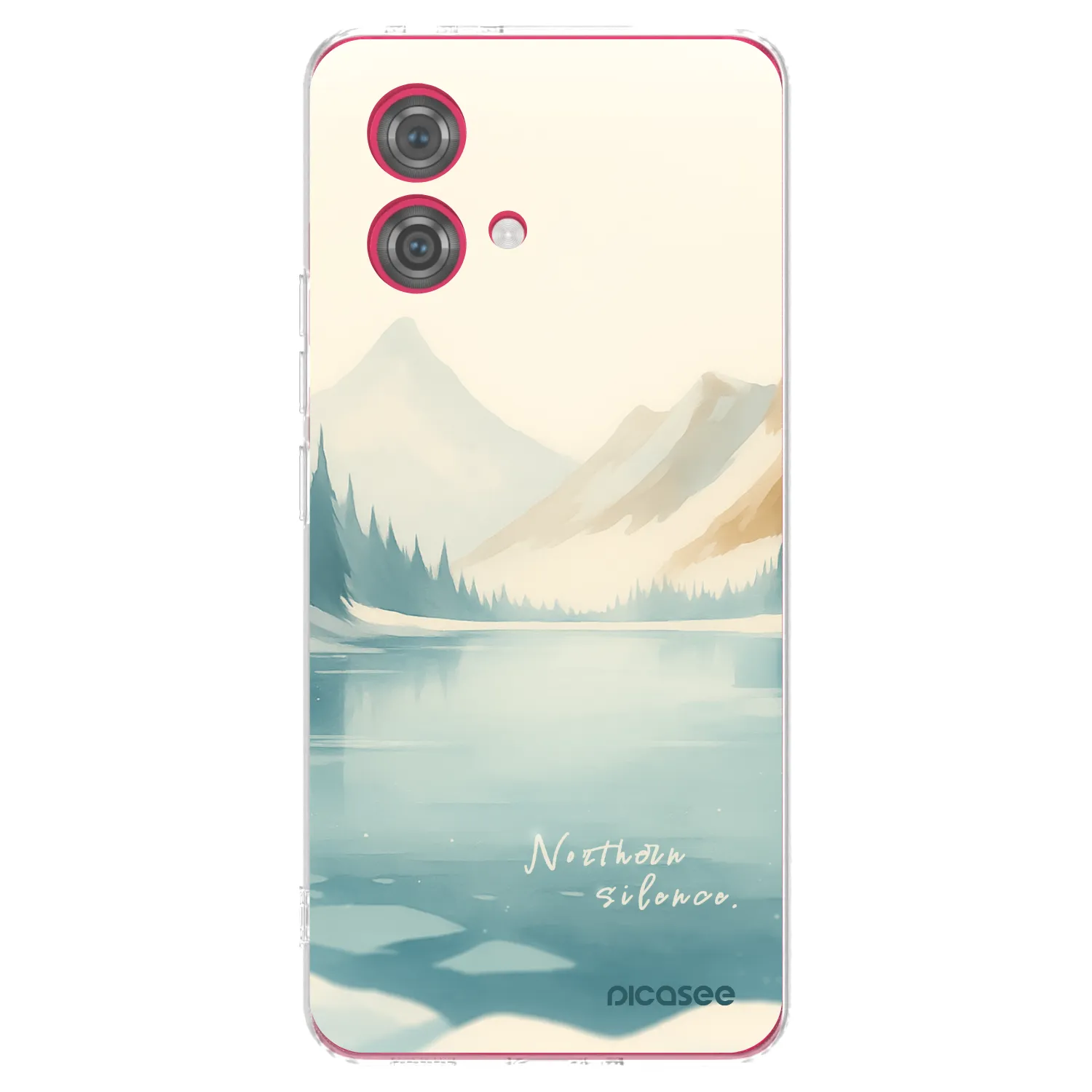 Picasee husă transparentă din silicon pentru Motorola Moto G84 5G - NOTHERN SILENCE