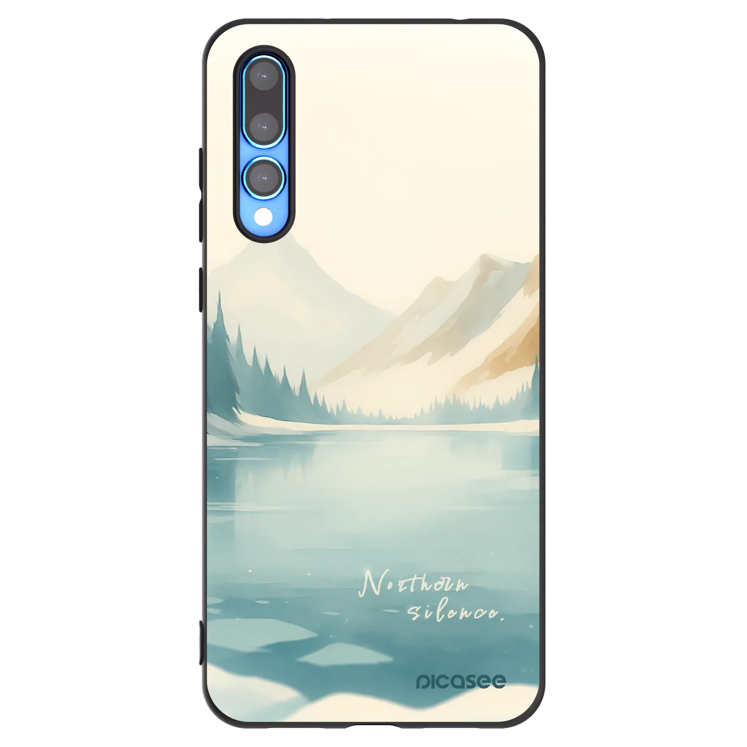 Picasee husă neagră din silicon pentru Huawei P20 Pro - NOTHERN SILENCE