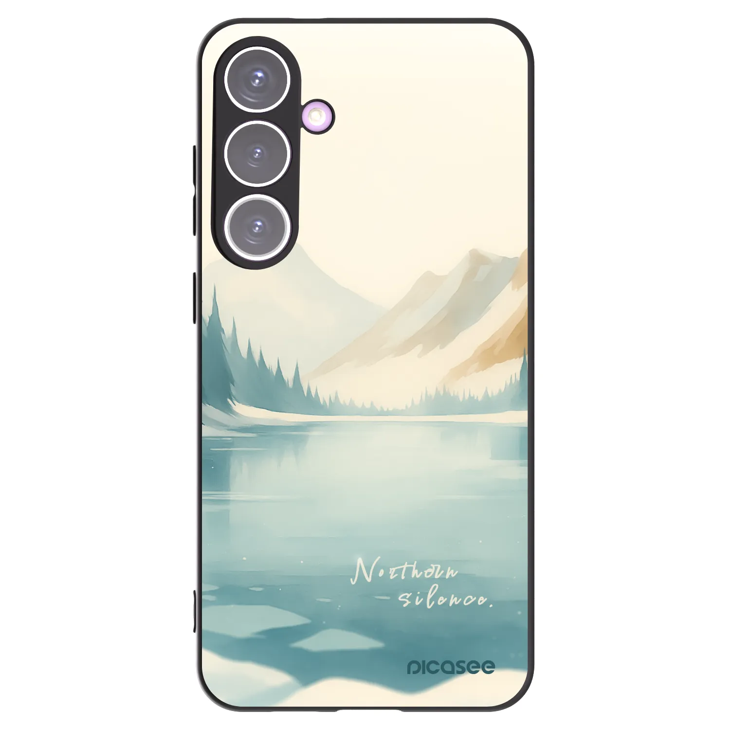 Picasee husă neagră din silicon pentru Samsung Galaxy S24+ S926B 5G - NOTHERN SILENCE