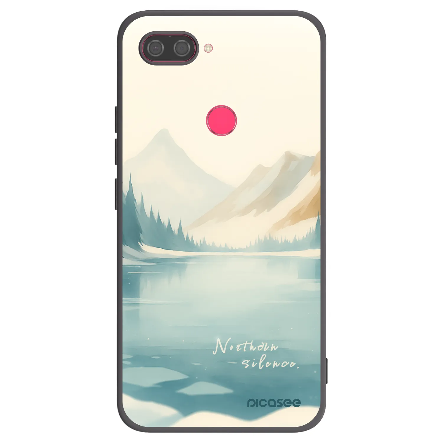Picasee husă neagră din silicon pentru Xiaomi Mi 8 Lite - NOTHERN SILENCE