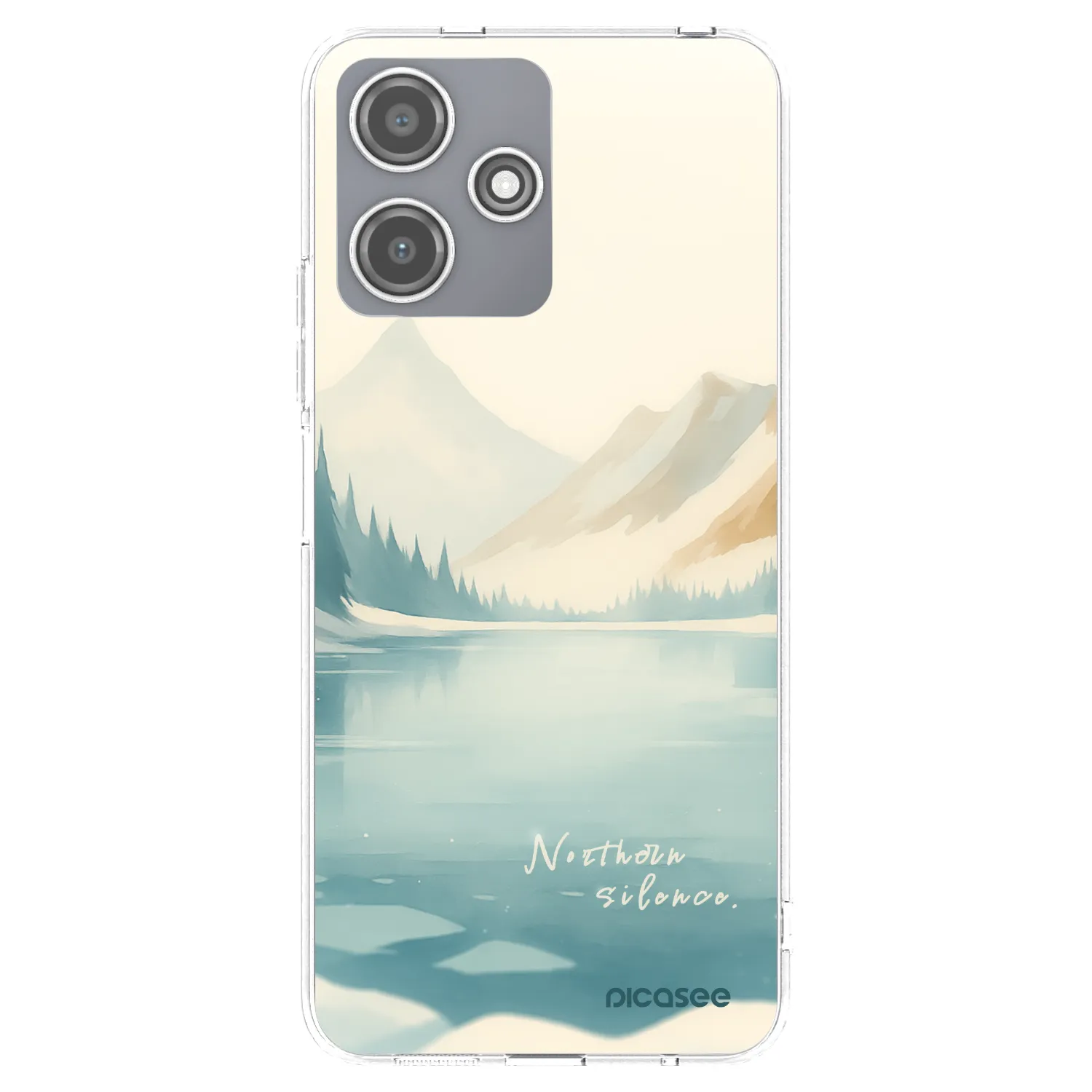 Picasee husă transparentă din silicon pentru Xiaomi Redmi 12 5G - NOTHERN SILENCE