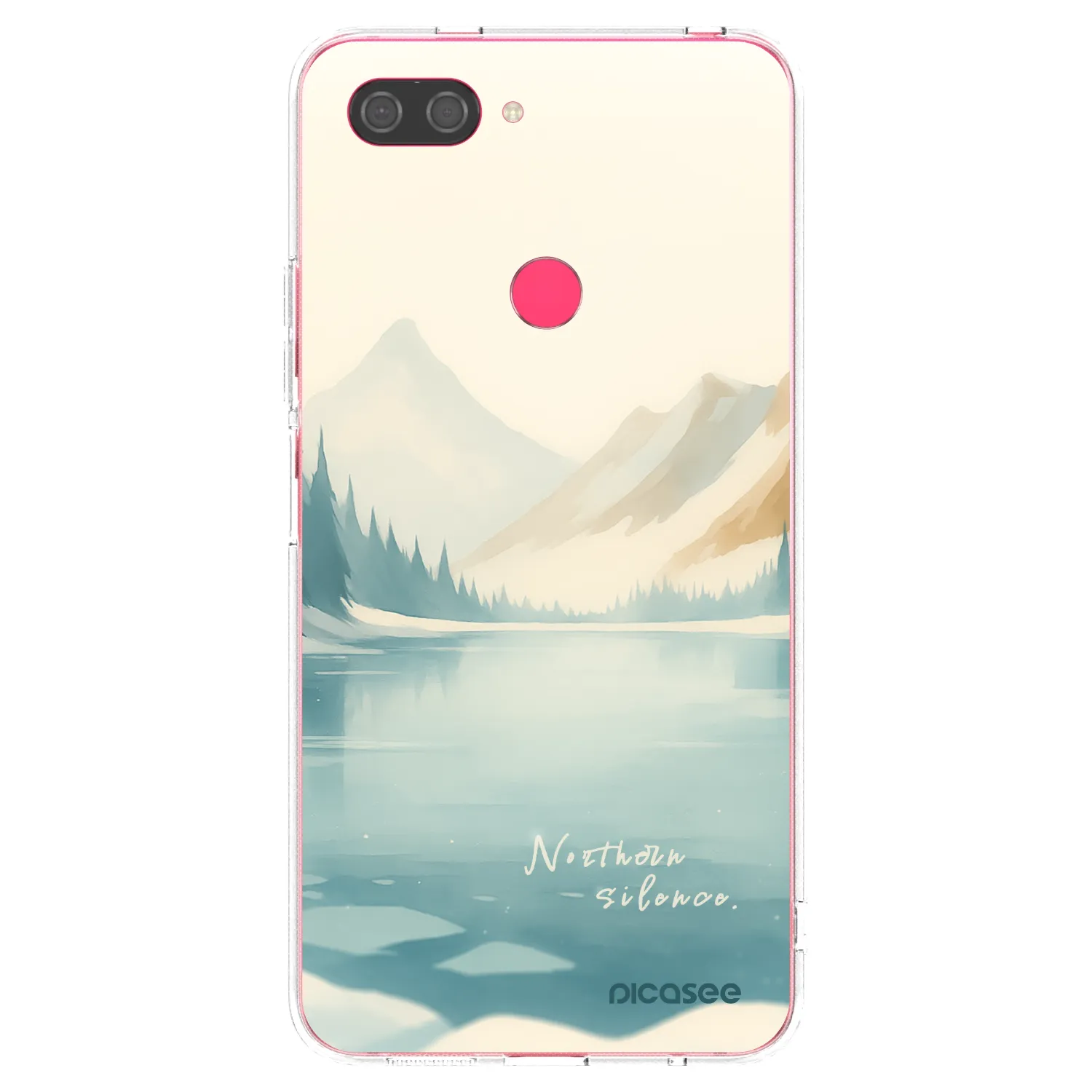 Picasee husă transparentă din silicon pentru Xiaomi Mi 8 Lite - NOTHERN SILENCE