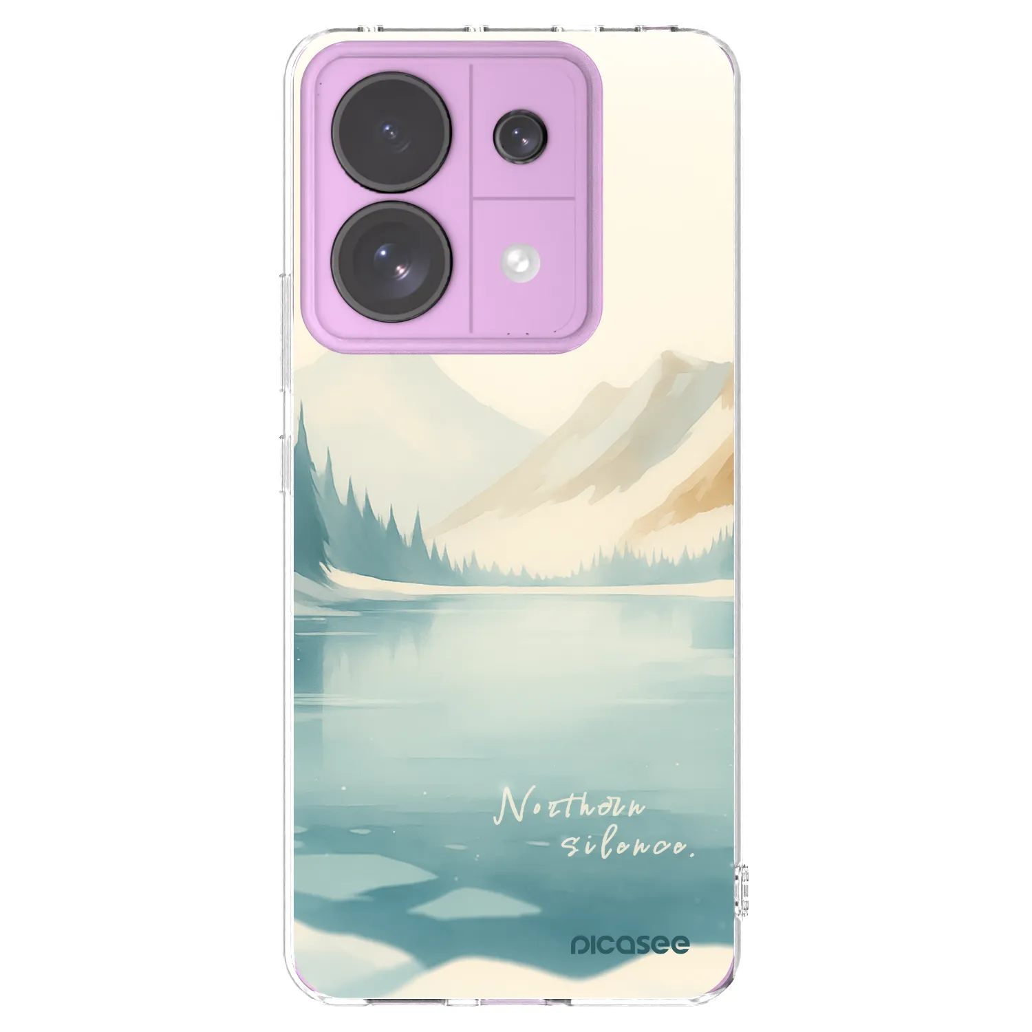 Picasee husă transparentă din silicon pentru Xiaomi Redmi Note 13 Pro 5G - NOTHERN SILENCE